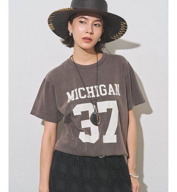  「フロントナンバーTシャツ」|Tシャツ・カットソー|