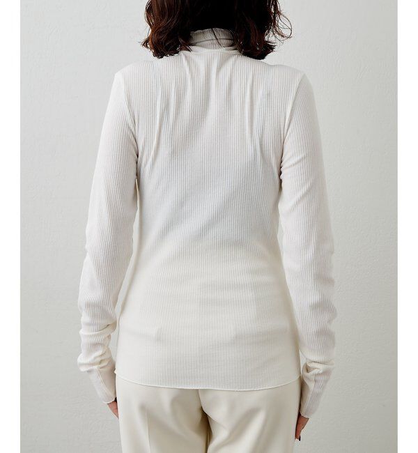 THE PAUSE「【THE PAUSE】ランダムテレコタートルプルオーバー＜WEB限定＞」|Tシャツ・カットソー|