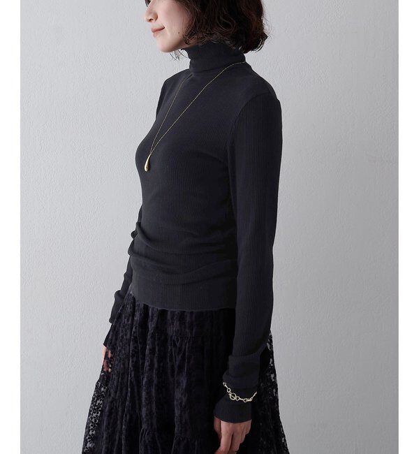 THE PAUSE「【THE PAUSE】ランダムテレコタートルプルオーバー＜WEB限定＞」|Tシャツ・カットソー|