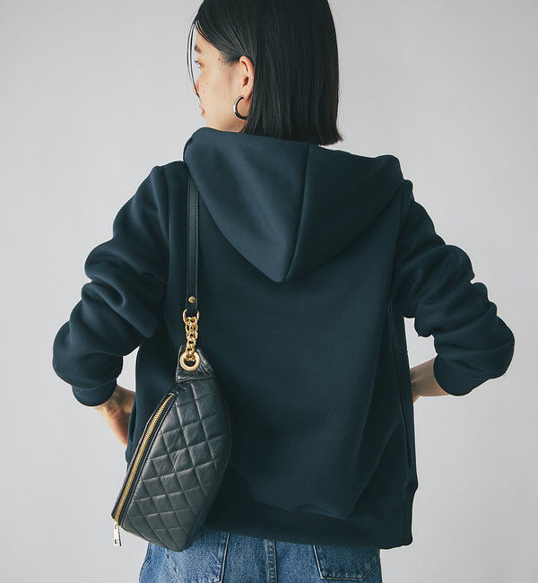  「スポンジダンボールZIPパーカーカットソー」|パーカー|