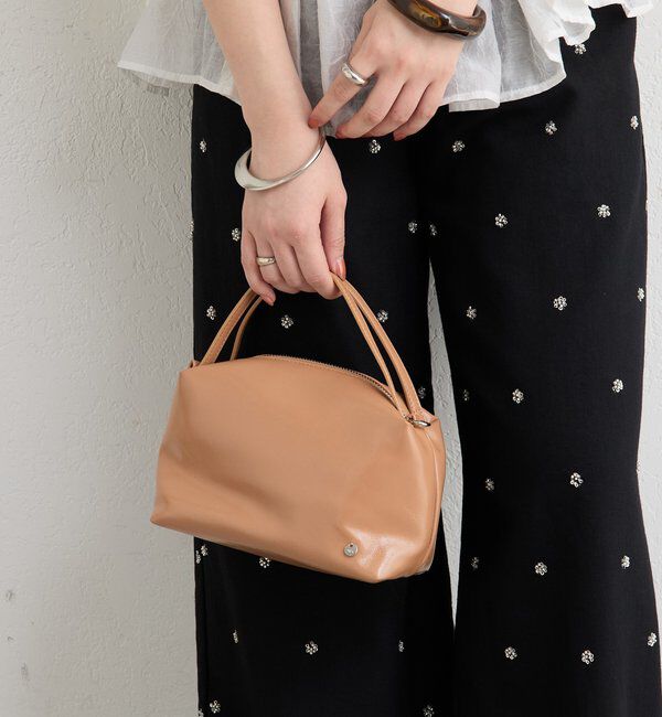  「チャーム付きダブルハンドルミニＢＡＧ」|トートバッグ|