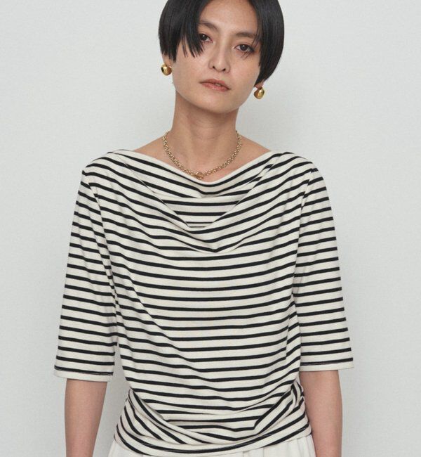  「ドレープカットソー」|Tシャツ・カットソー|ブラックその他2