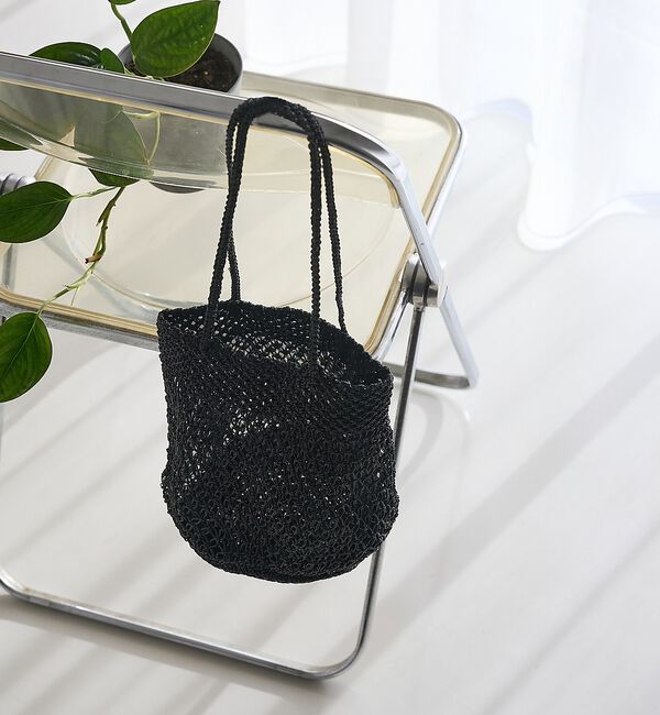 collex「【ANANS】SMALL マクラメ メタリック トートバッグ」|トートバッグ|