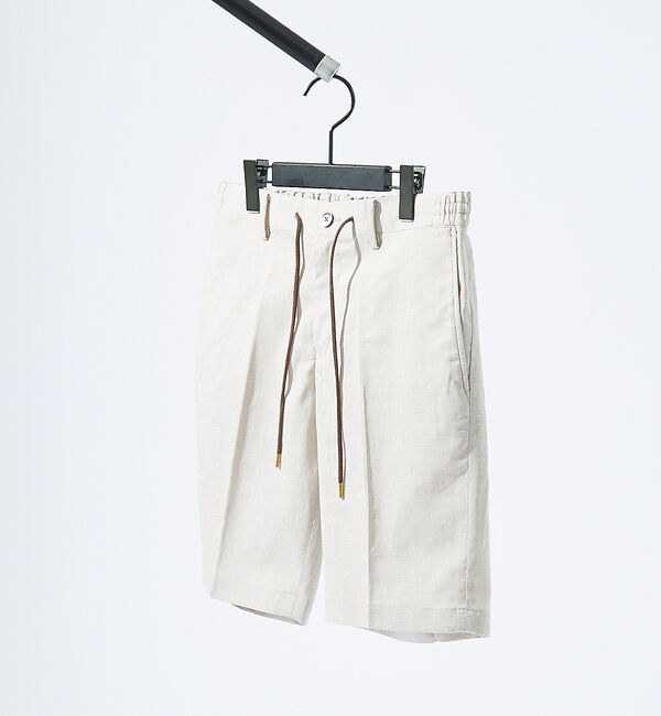ABAHOUSE「ソロストレッチ リネン イージーショートパンツ / セットアップ対応」|その他|