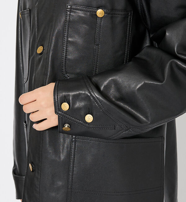 ABAHOUSE「【LEE/リー】LOCO JACKET レザー カバーオール ジャケット / ユ」|その他|