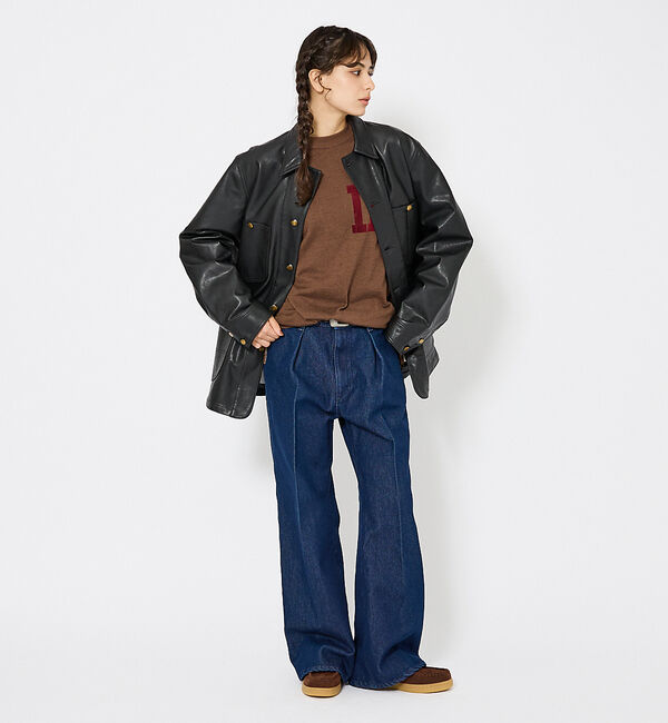 ABAHOUSE「【LEE/リー】LOCO JACKET レザー カバーオール ジャケット / ユ」|その他|
