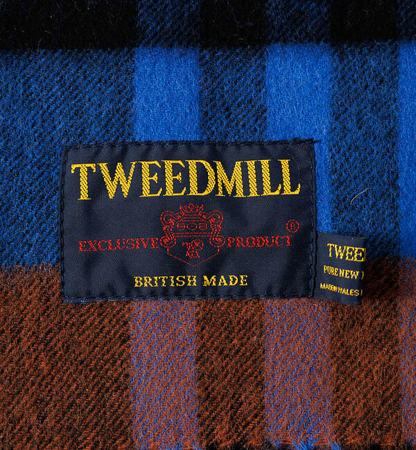 ABAHOUSE「【TWEEDMILL / ツイードミル】Lambswool Scarf  / ラ」|マフラー|