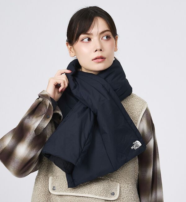 ABAHOUSE「【THE NORTH FACE / ザ・ノースフェイス】ツインサレートマフラー」|マフラー|ブラック
