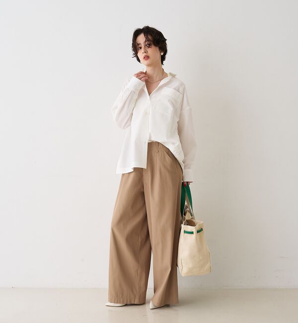 Rouge vif「バックラウンドデザインシャツ」|シャツ・ブラウス|