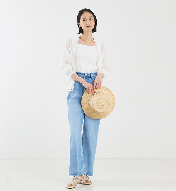 qualite「【YANUK】Joanストレートデニムパンツ」|デニム|