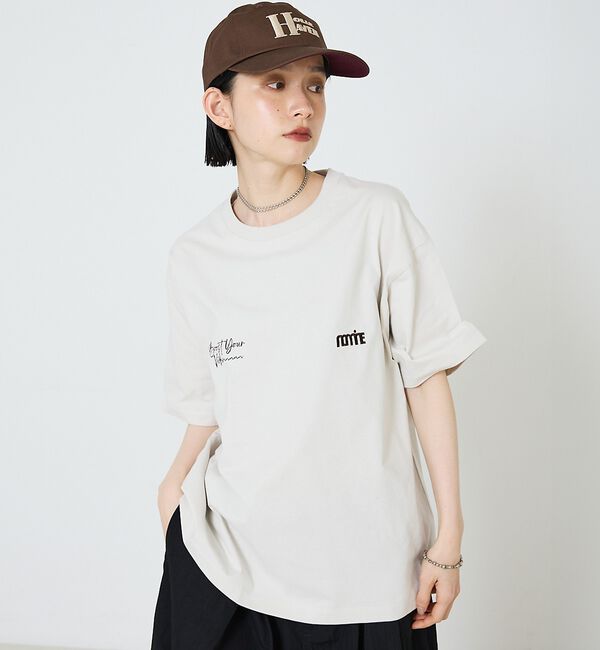 NOMINE「オリジナル 刺繍/プリントロゴ Tシャツ」|Tシャツ・カットソー|
