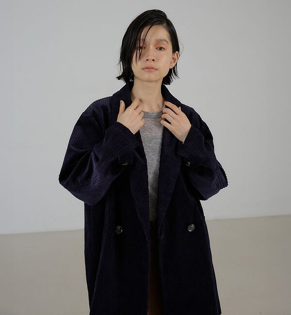NOMINE「太畝コーデュロイ ジャコット｜ ジャケット/コート兼用【予約】」|その他|