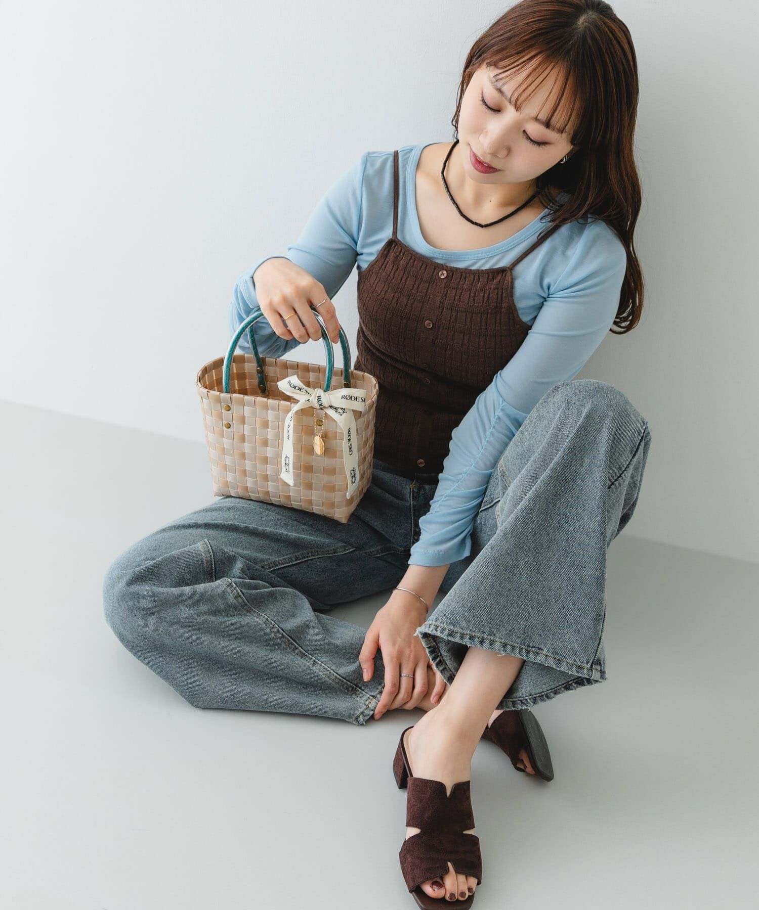 RODE SKO「ロゴリボンメルカドプチバッグ」|その他|