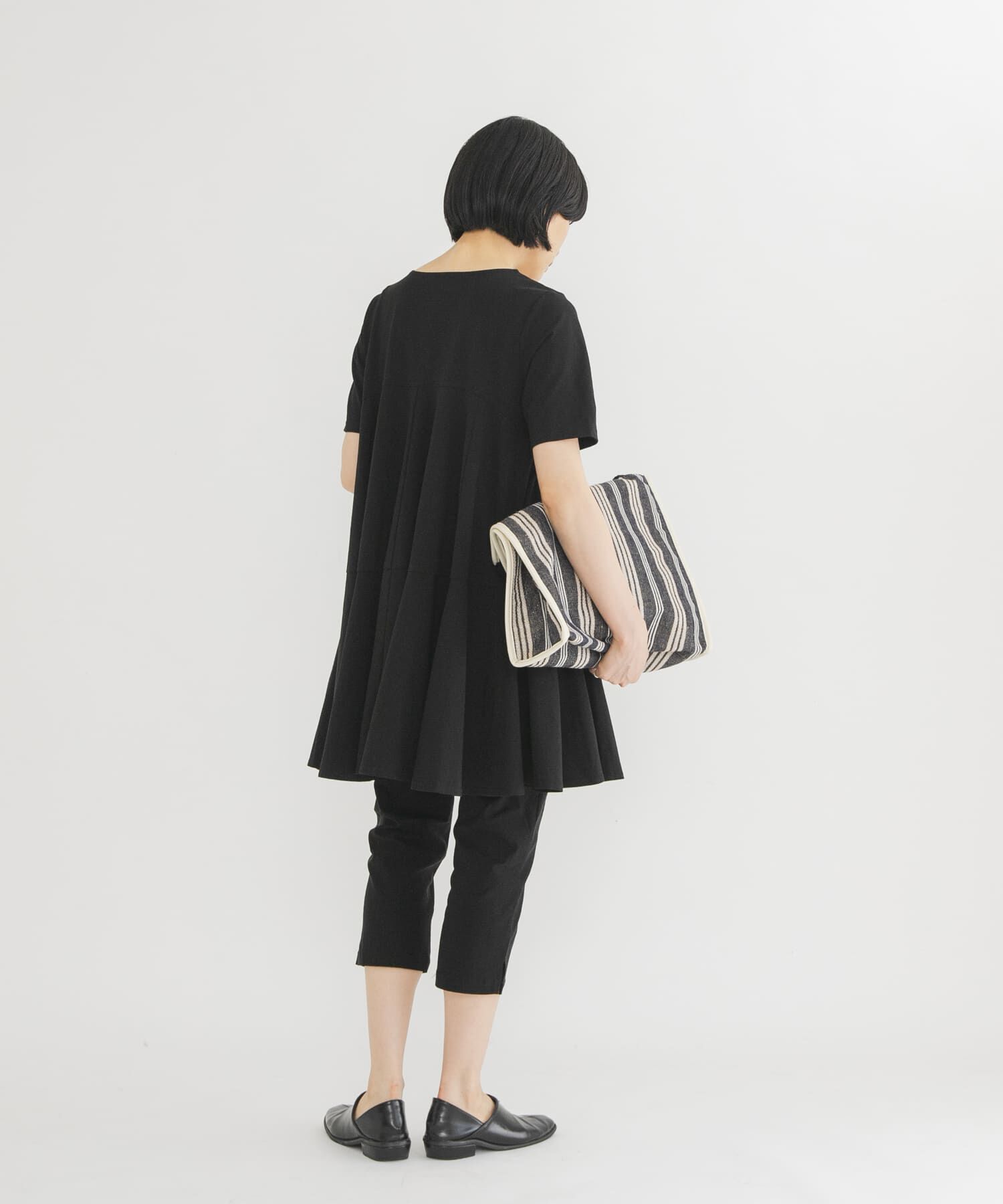  「ボリュームヘムカットミニワンピース」|ワンピース|