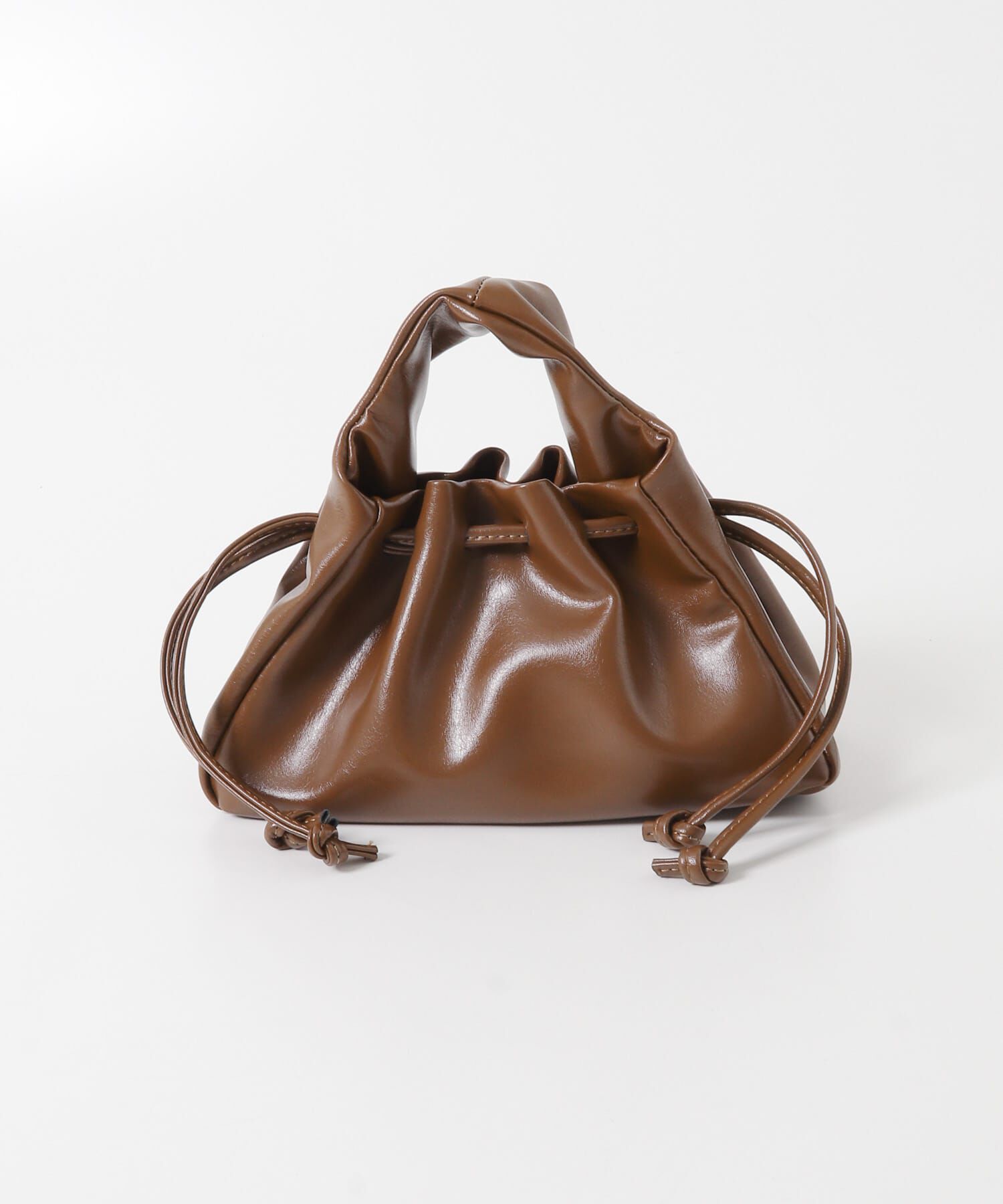  「巾着ワンハンドルミニBAG」|ハンドバッグ|
