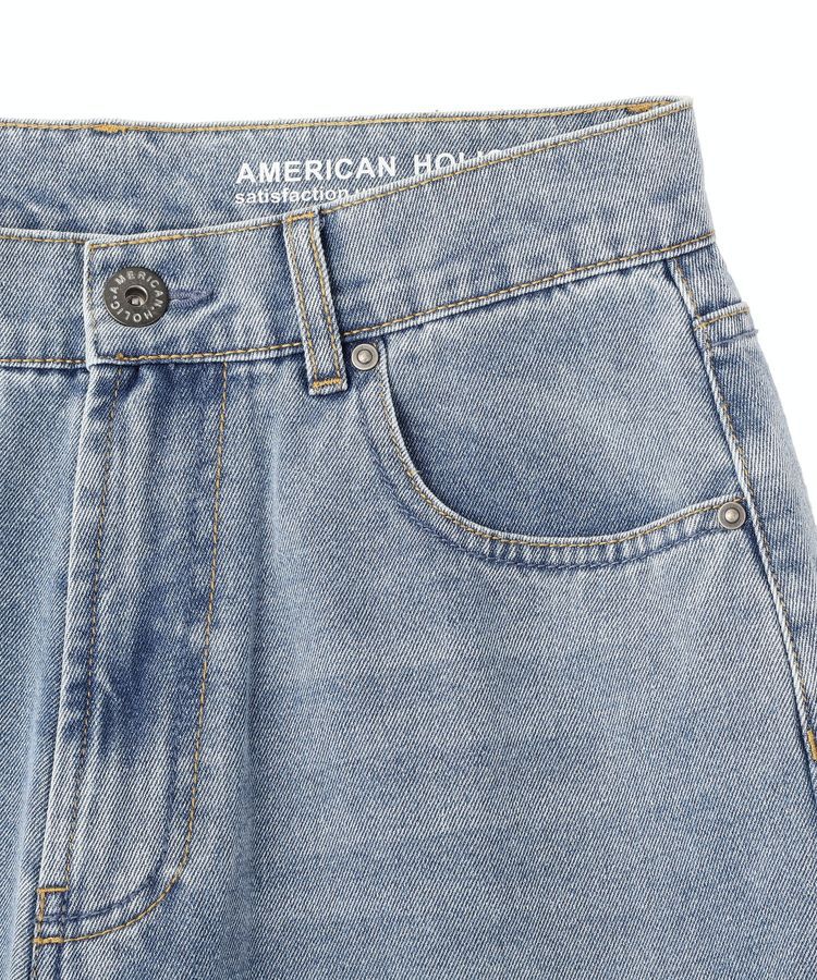 AMERICAN HOLIC「【接触冷感】バギーデニム」|デニム|