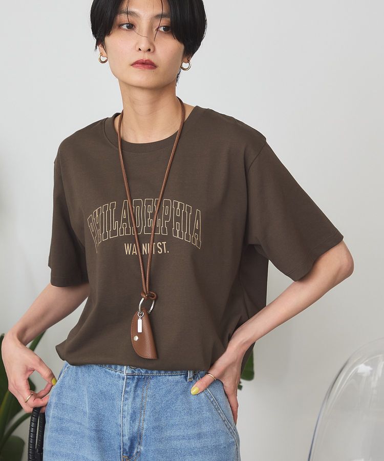 AMERICAN HOLIC「【マルチ機能】カレッジロゴTシャツ」|Tシャツ・カットソー|