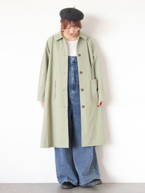 Samansa Mos2「【オーガニックコットン】デニムサロペット」|その他|