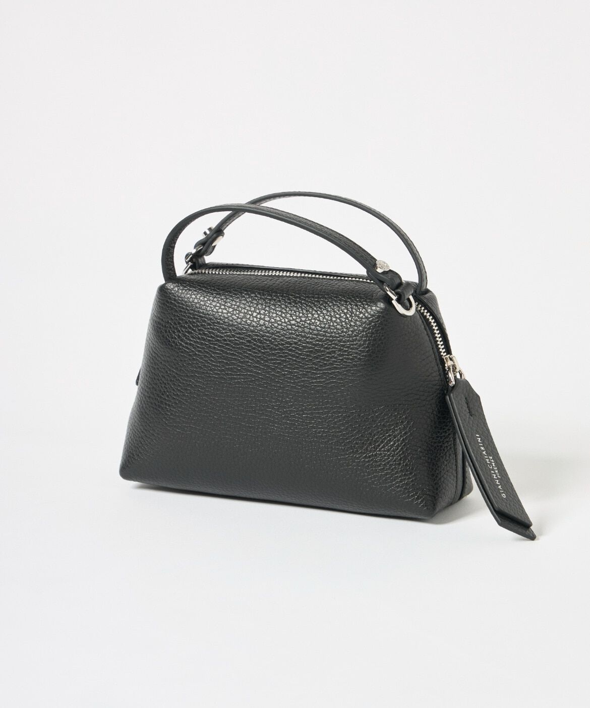 FAVORITE SUKINAMONO「ALIFA S ミニレザーバッグ《GIANNI CHIARINI》」|ハンドバッグ|ブラック