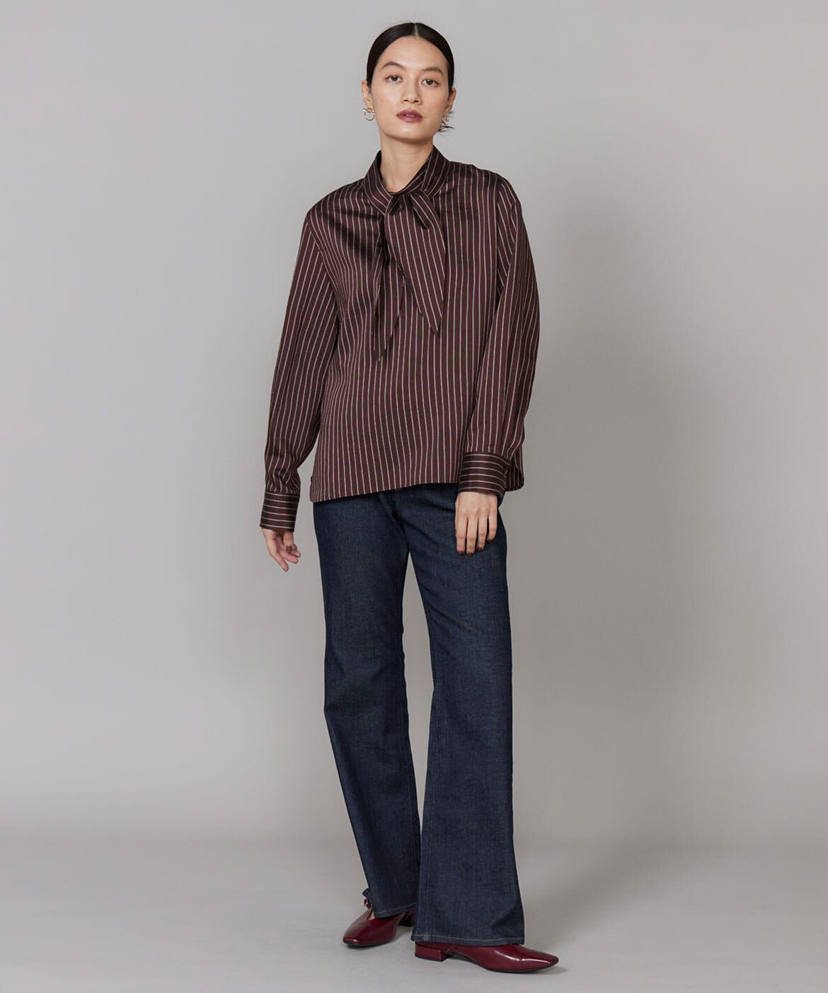 INED「《INED別注》フレアデニム《Healthy DENIM》」|デニム|