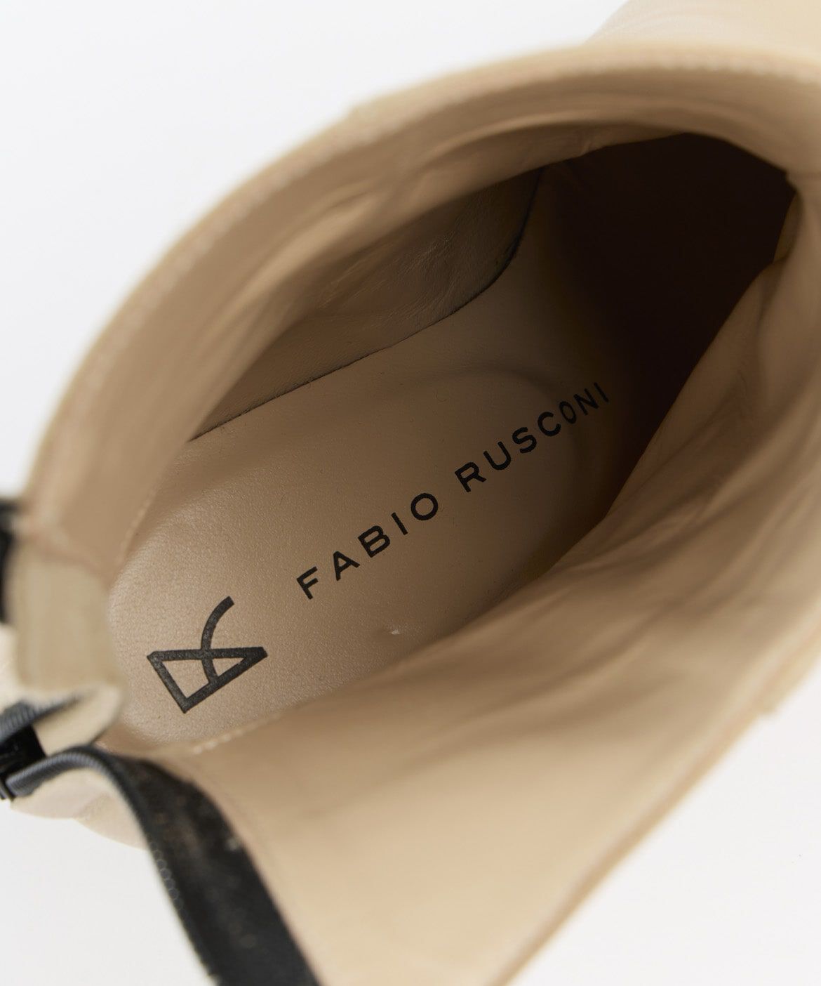INED「スクエアトゥレザーショートブーツ《FABIO RUSCONI / ファビオルスコーニ》」|ショートブーツ|