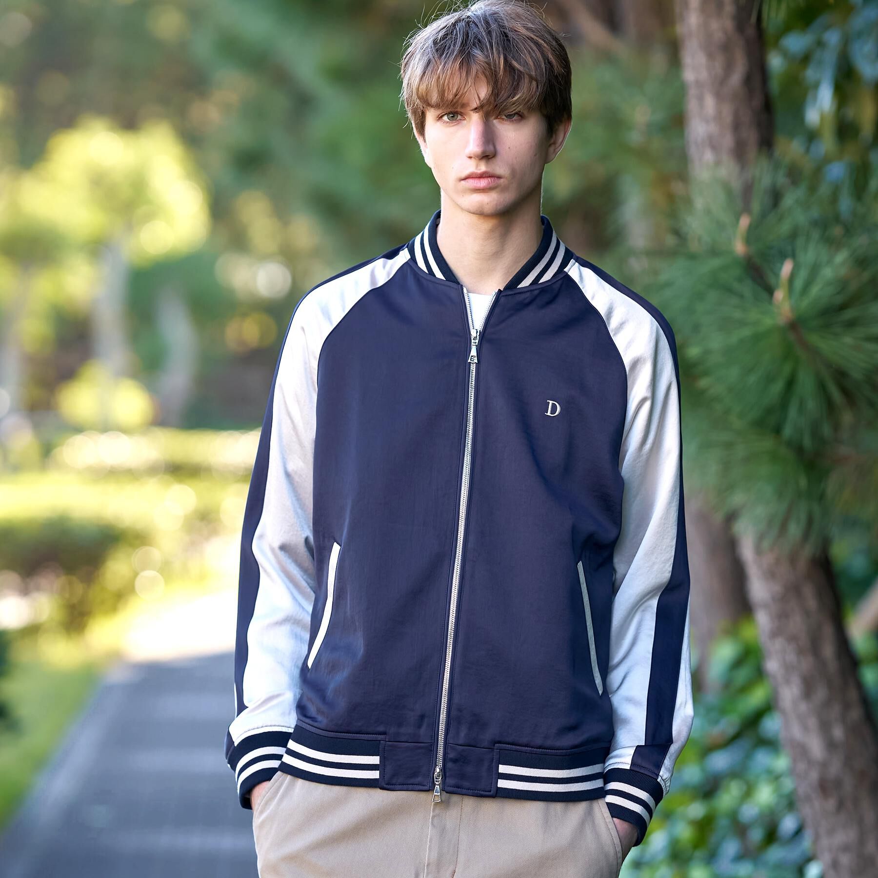 DRESSTERIOR「【MonoMax4月号掲載】ピストルラビット スカジャン」|ブルゾン・スタジャン|ブルー(093)