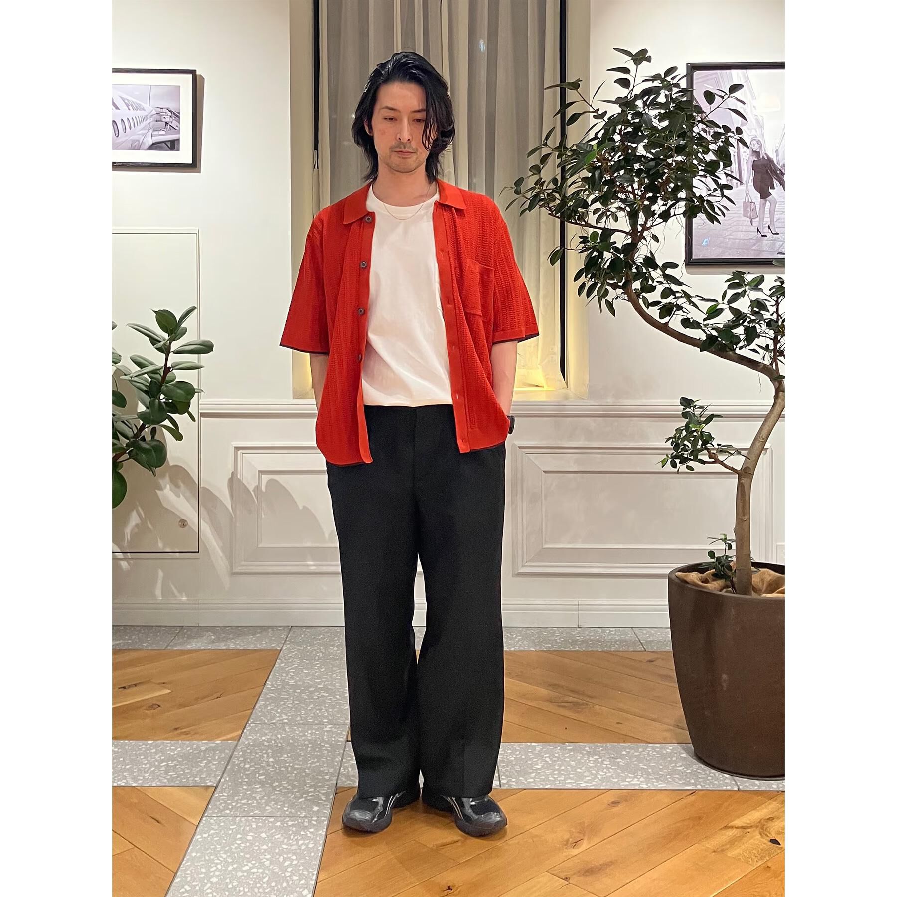 DRESSTERIOR「【ウォッシャブル】サイドゴア ワンタックワイドパンツ」|その他|