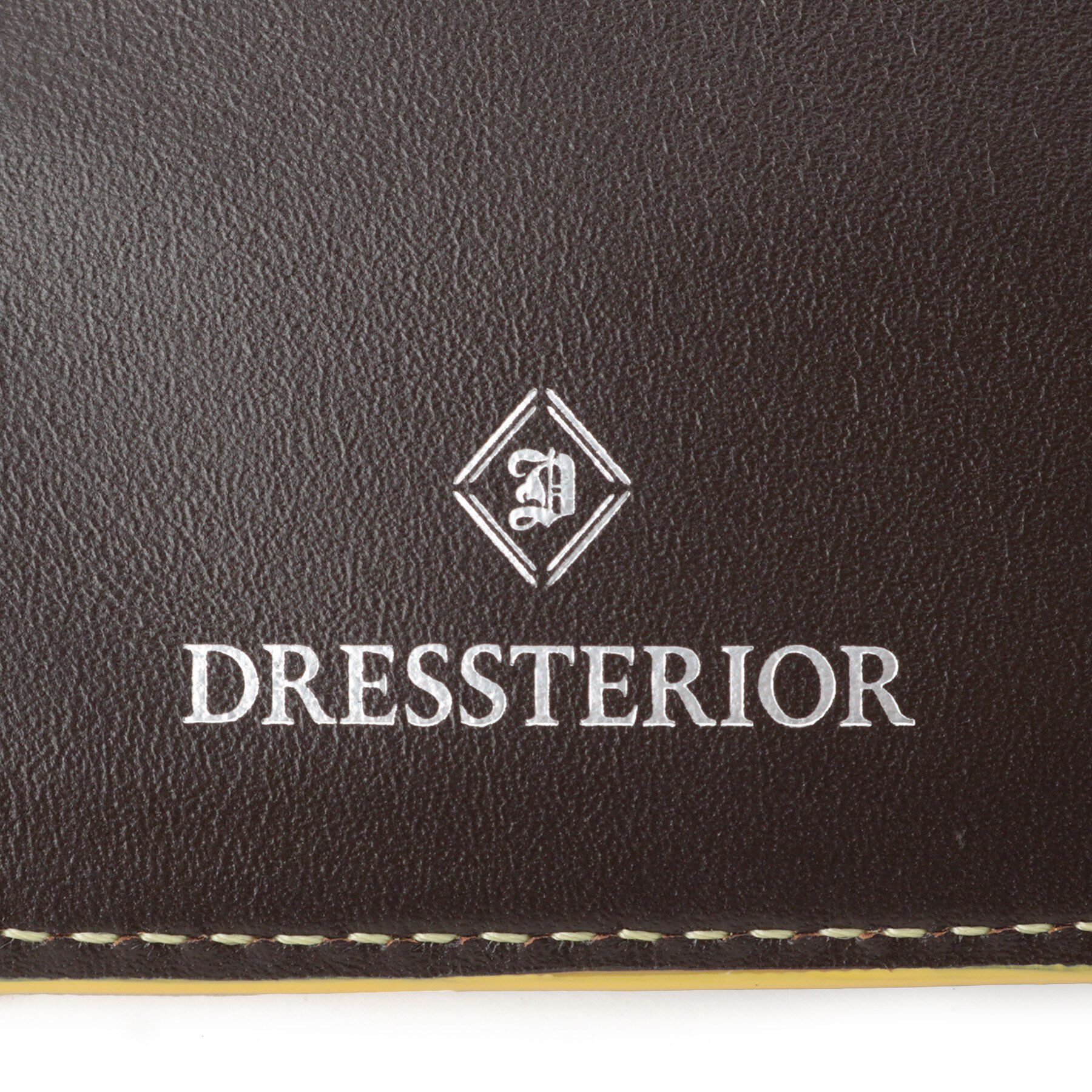 DRESSTERIOR「【本革】リアルレザー コインケース付き 2つ折りウォレット」|財布|
