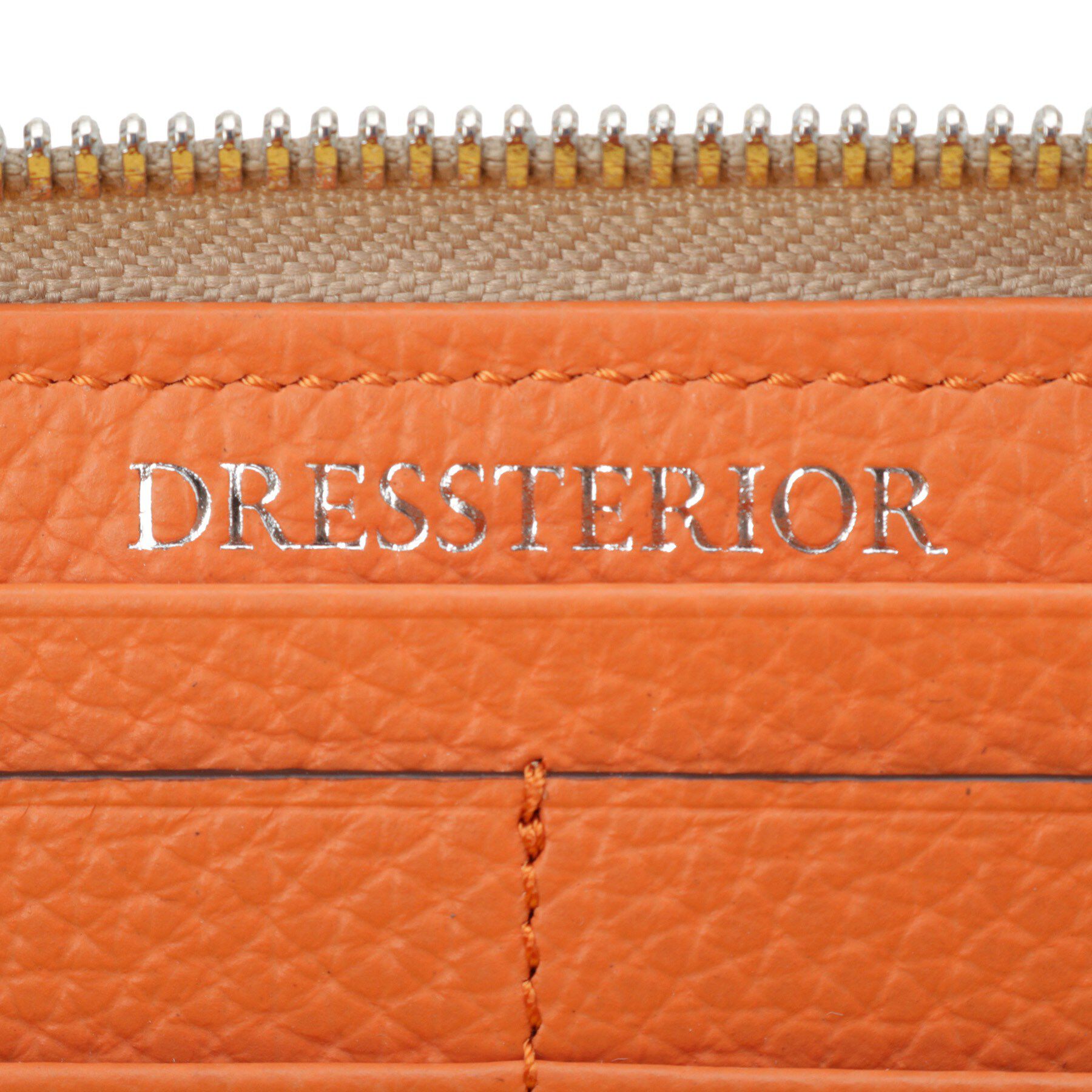 DRESSTERIOR「【本革】リアルレザー ラウンドジップウォレット」|財布|