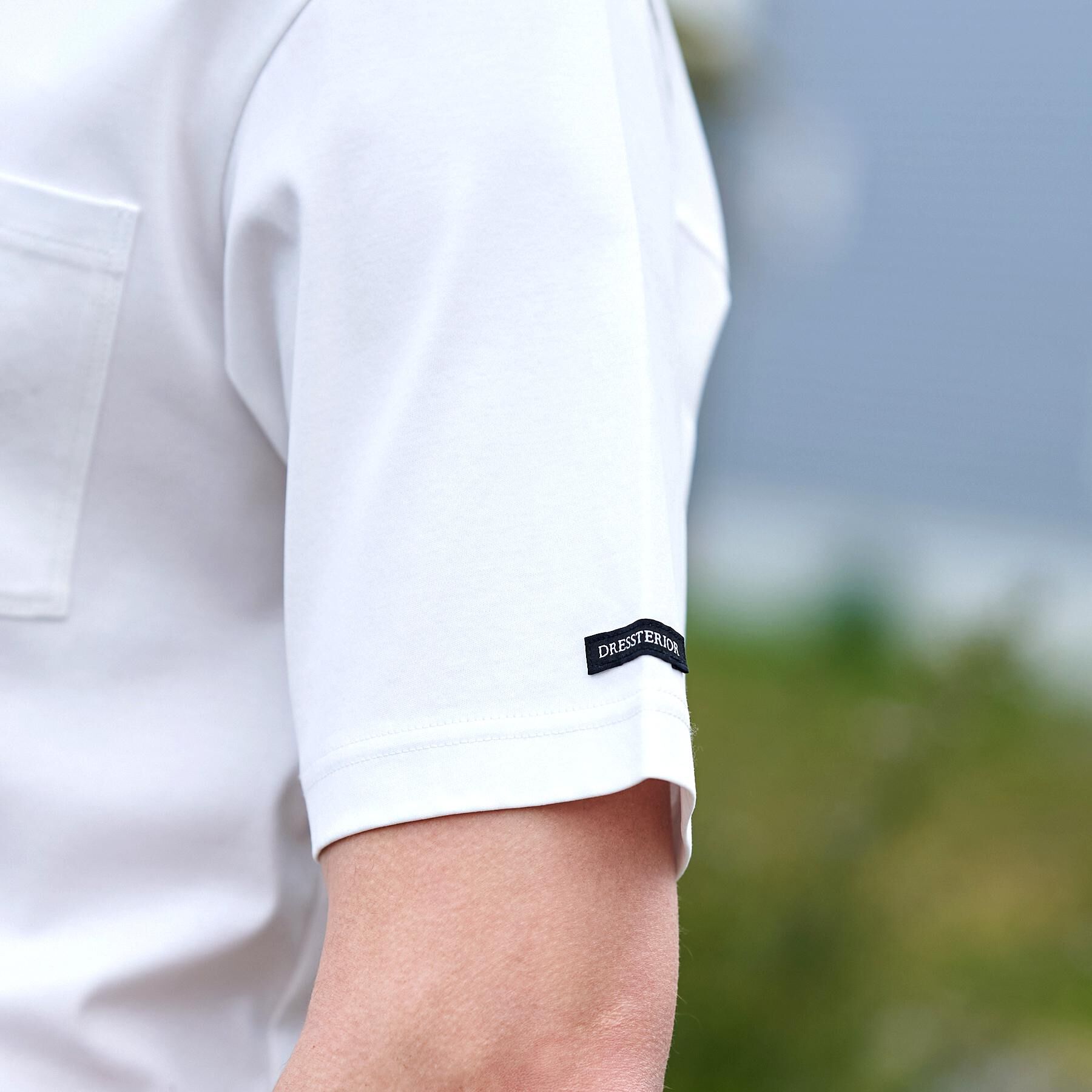 DRESSTERIOR「【接触冷感/抗菌防臭/消臭/Safari5月号掲載】ICE CLEAR COTTON オーバーフィッ」|ポロシャツ|