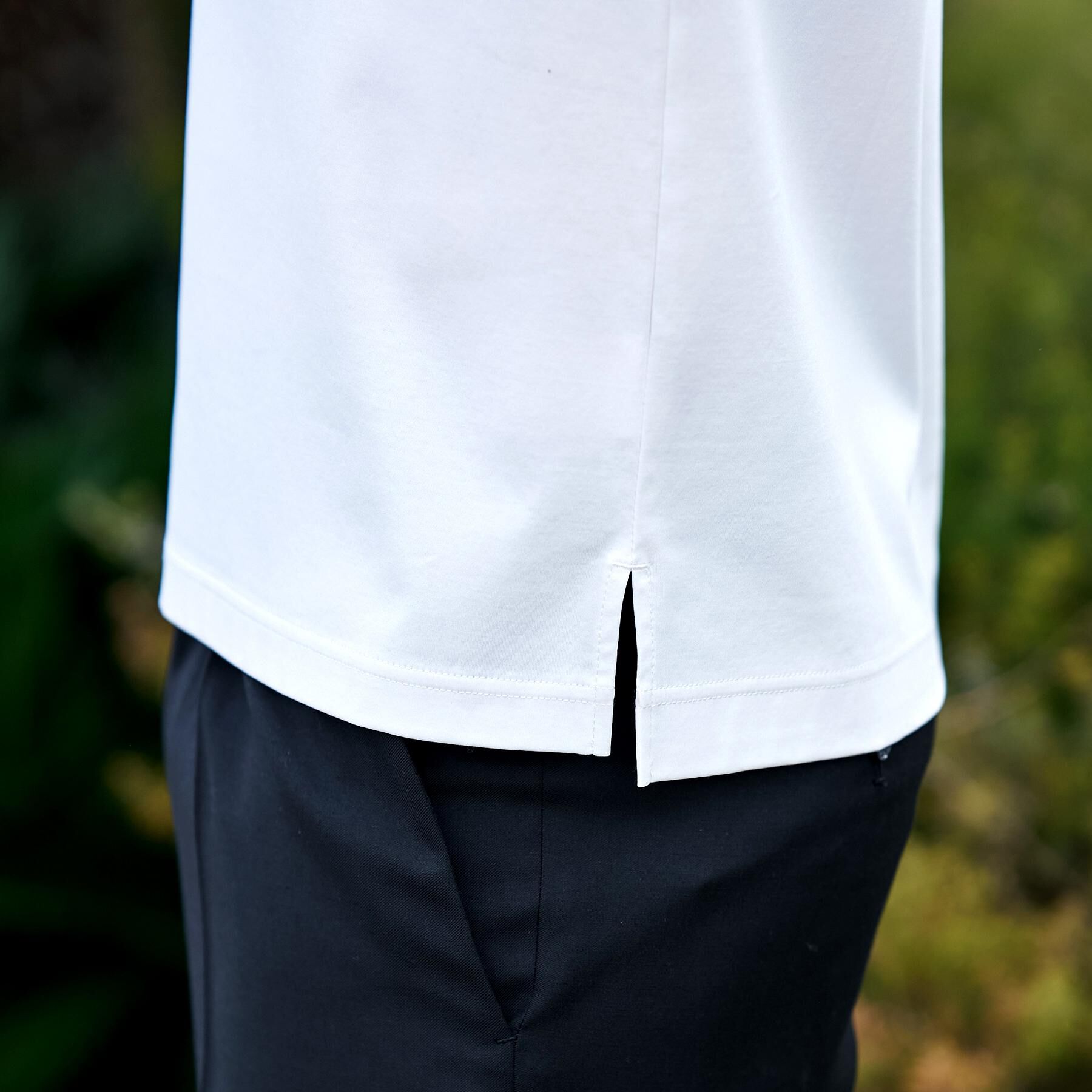 DRESSTERIOR「【接触冷感/抗菌防臭/消臭/Safari5月号掲載】ICE CLEAR COTTON オーバーフィッ」|ポロシャツ|