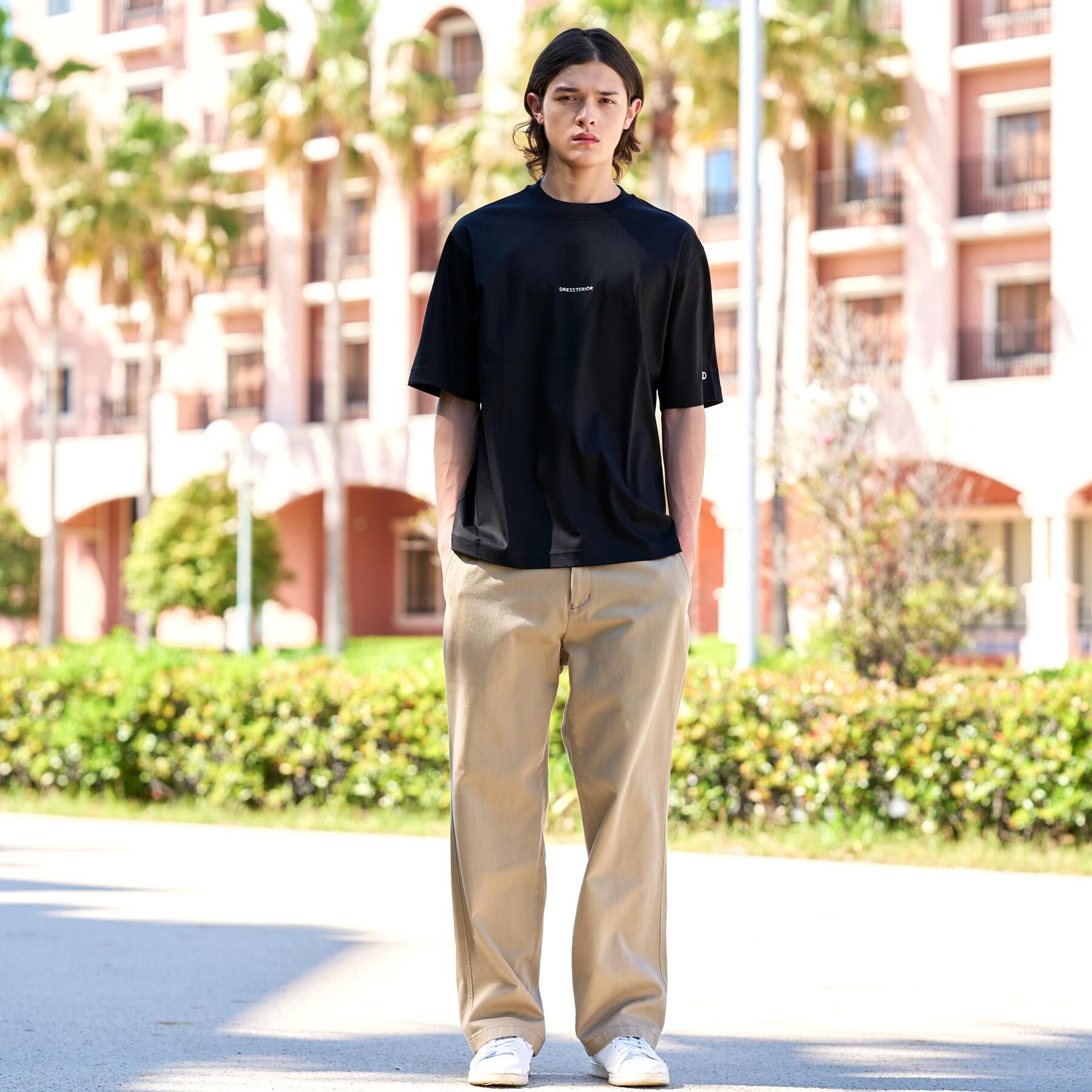 DRESSTERIOR「【接触冷感／抗菌防臭／消臭】ICE CLEAR COTTON NINEストリートTシャツ」|Tシャツ・カットソー|