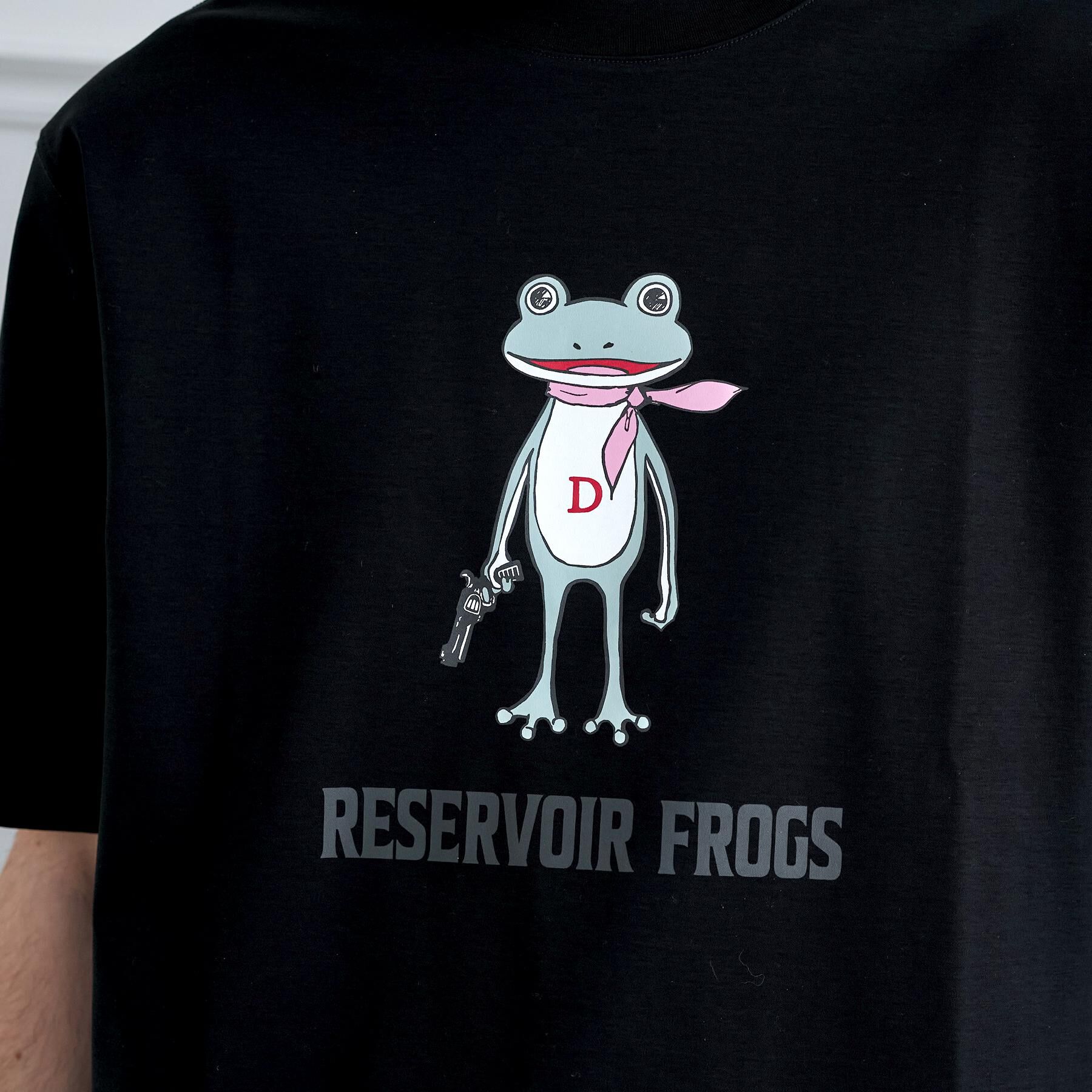 DRESSTERIOR「【接触冷感／抗菌防臭／消臭】ICE CLEAR COTTON フロッグオーバーフィットTシャツ」|Tシャツ・カットソー|
