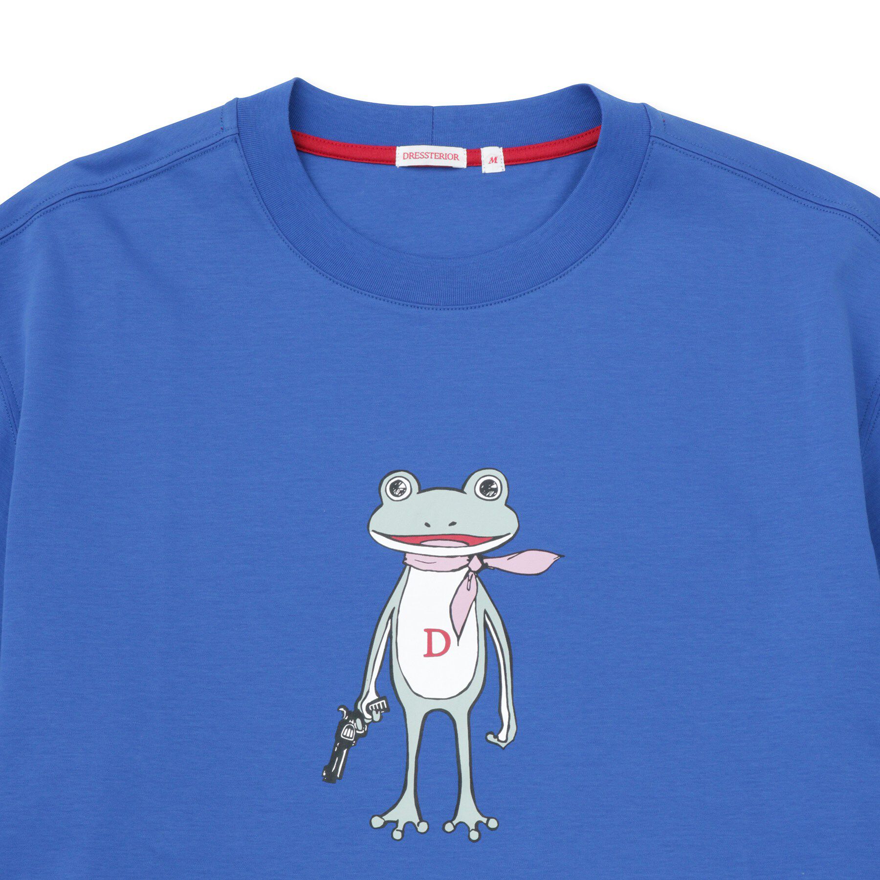 DRESSTERIOR「【接触冷感／抗菌防臭／消臭】ICE CLEAR COTTON フロッグオーバーフィットTシャツ」|Tシャツ・カットソー|