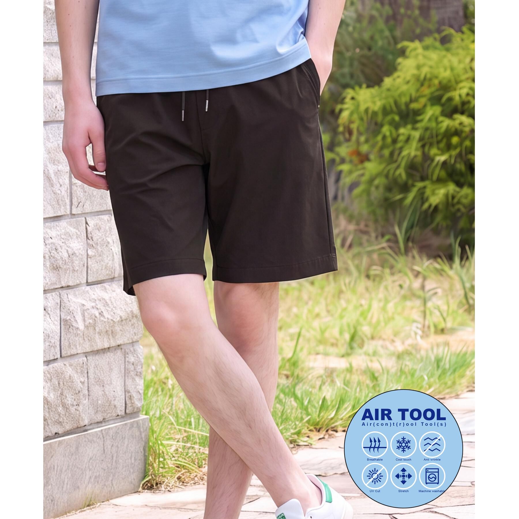 DRESSTERIOR「【Safari5月号掲載/接触冷感/UVカット/ウォッシャブル】AIRTOOL クールストレッチハー」|その他|ブラウン(043)
