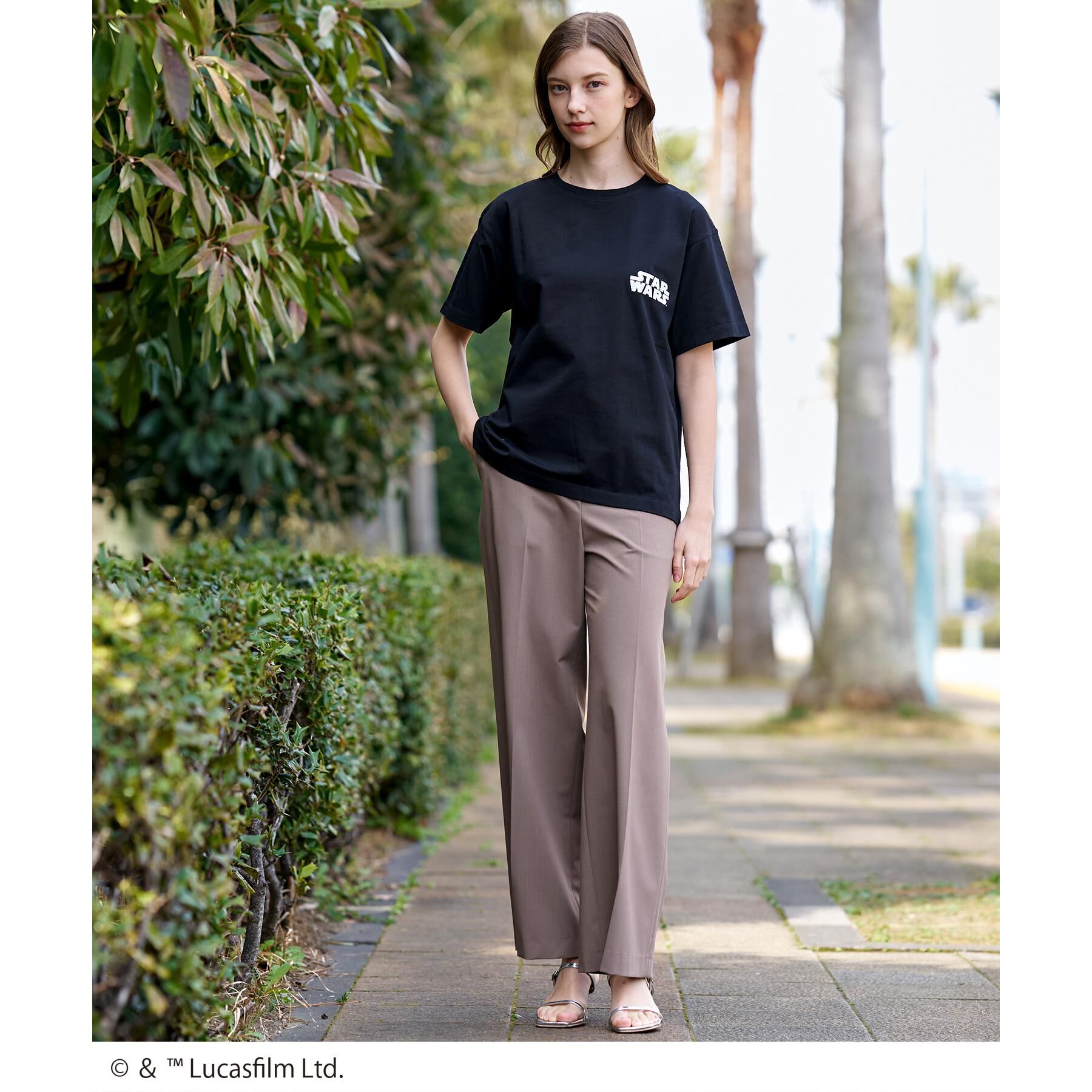 DRESSTERIOR「【接触冷感】STAR WARS カートゥーンTシャツ」|Tシャツ・カットソー|