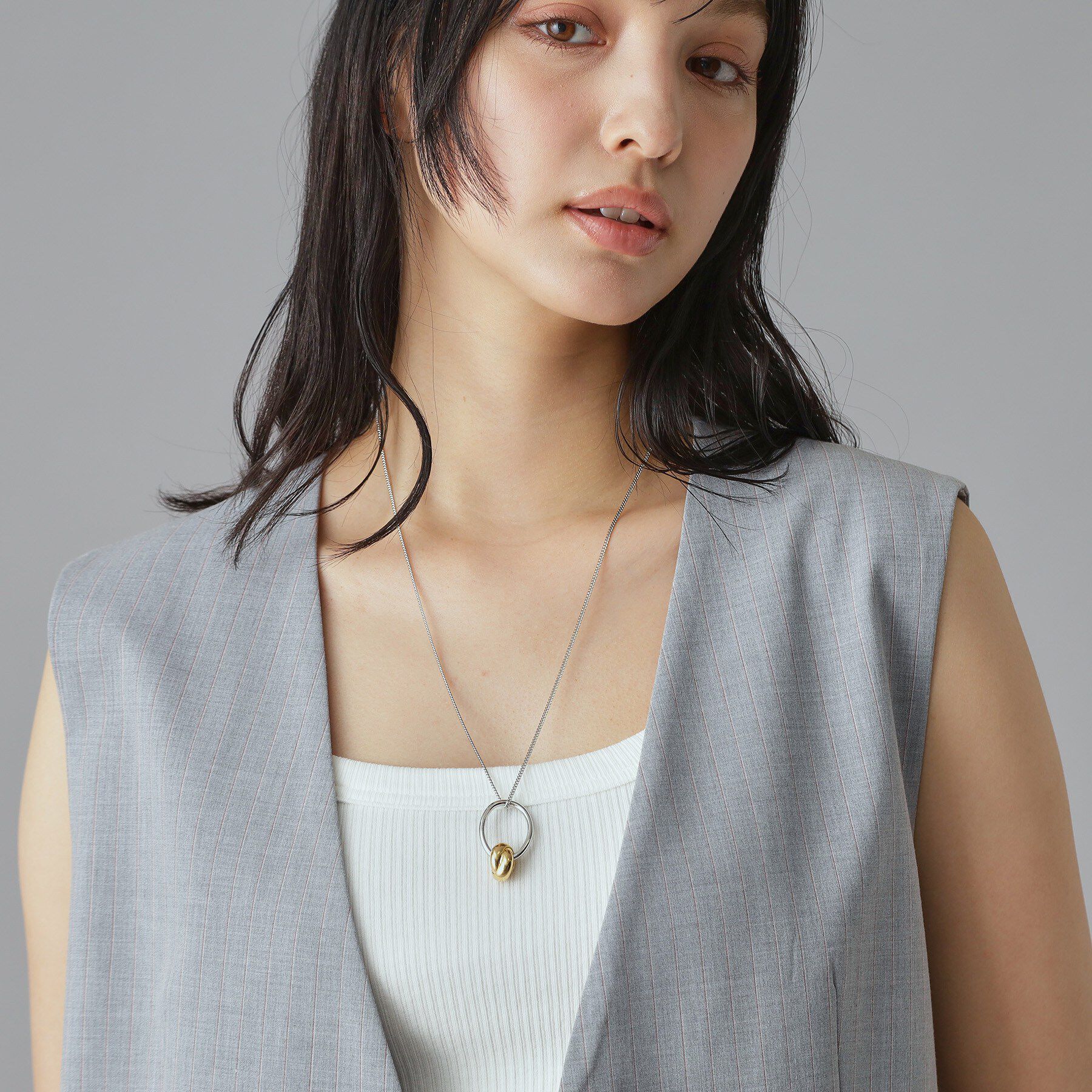 DRESSTERIOR「2WAYグラスコードネックレス」|ネックレス|