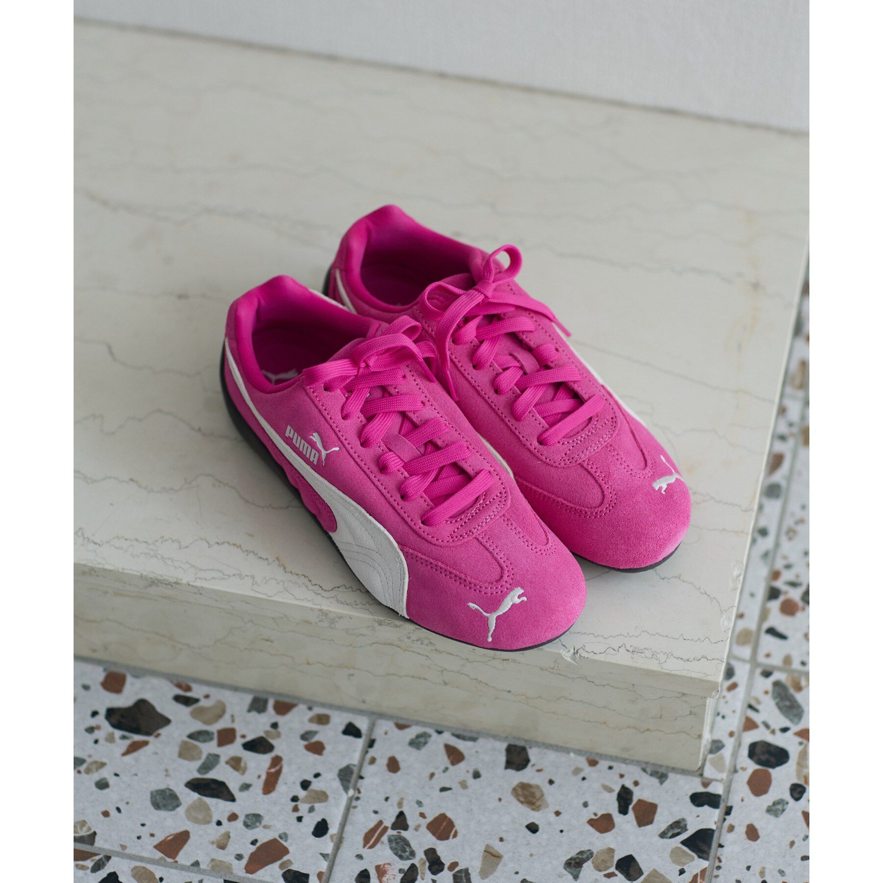 GALLEST「【PUMA】ユニセックス スピードキャット OG」|スニーカー|ピンク(073)