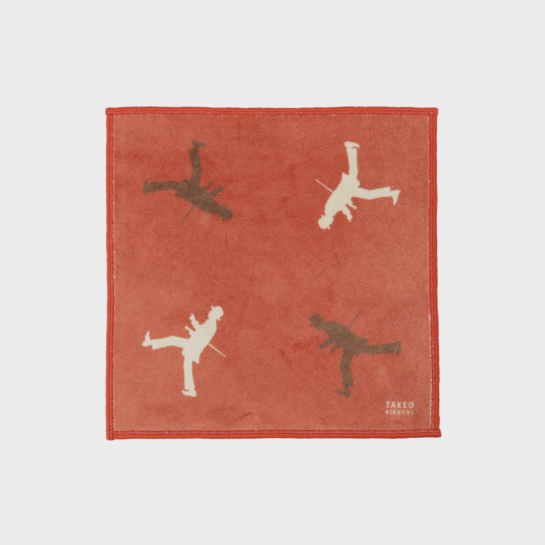 TAKEO KIKUCHI「【BOWLER HAT LABEL】ボーラーハットウォーカー フォンカチ」|ハンカチ|オレンジ(068)