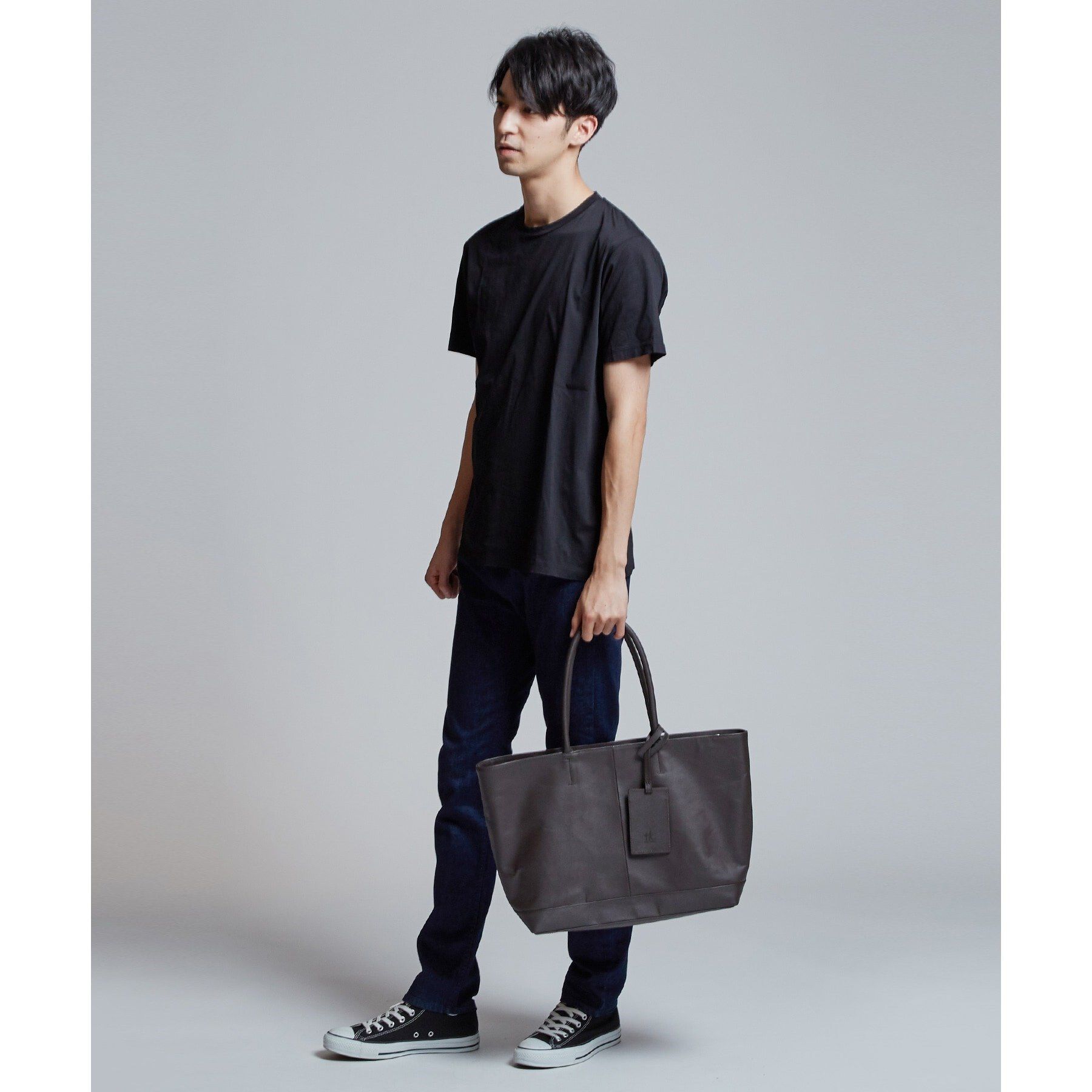 tk.TAKEO KIKUCHI「【WEB限定】レザートートバッグ/A4サイズ収納可/本革/ビジネス対応可」|トートバッグ|