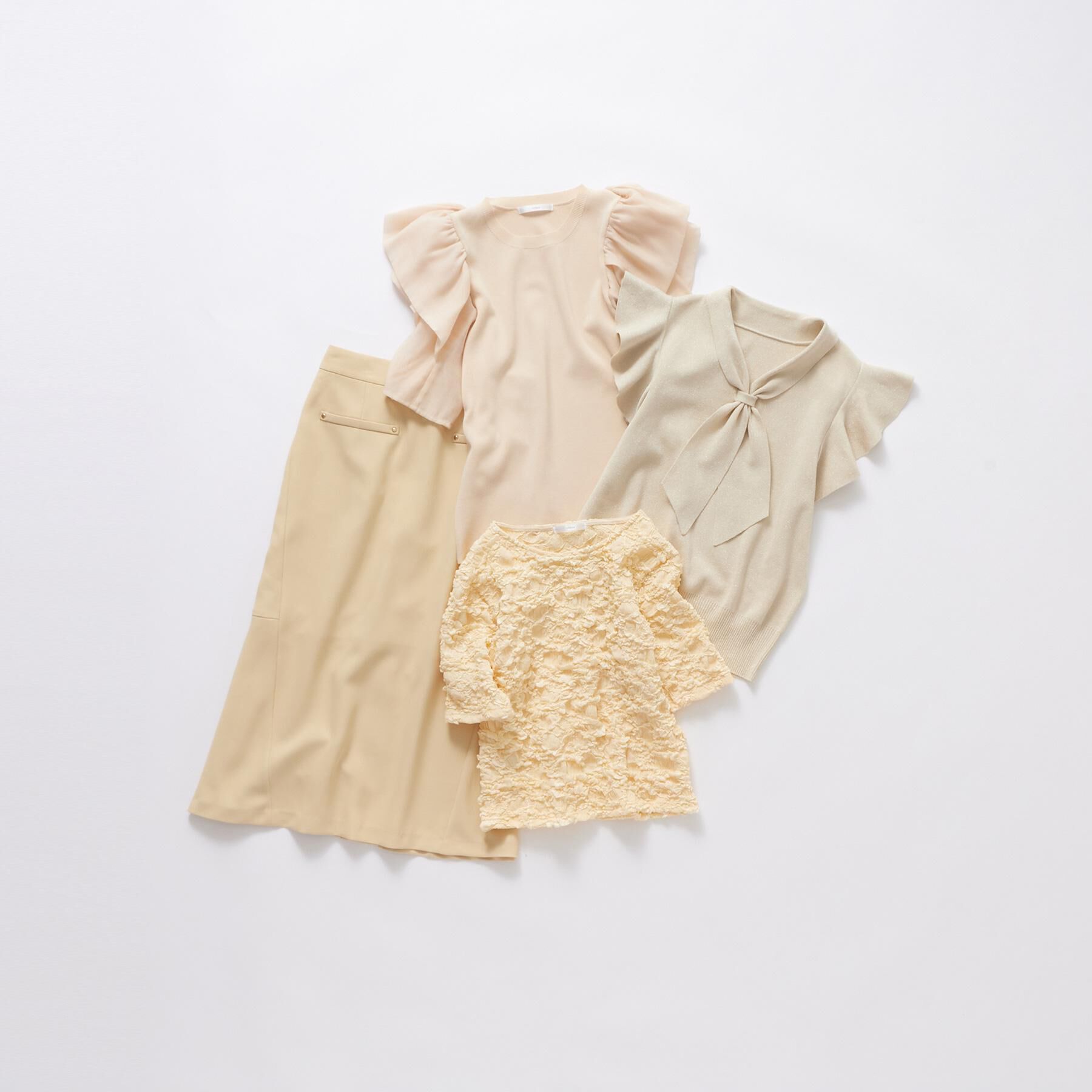 index「ジャカードコンパクトトップス【洗濯機洗い可】」|Tシャツ・カットソー|