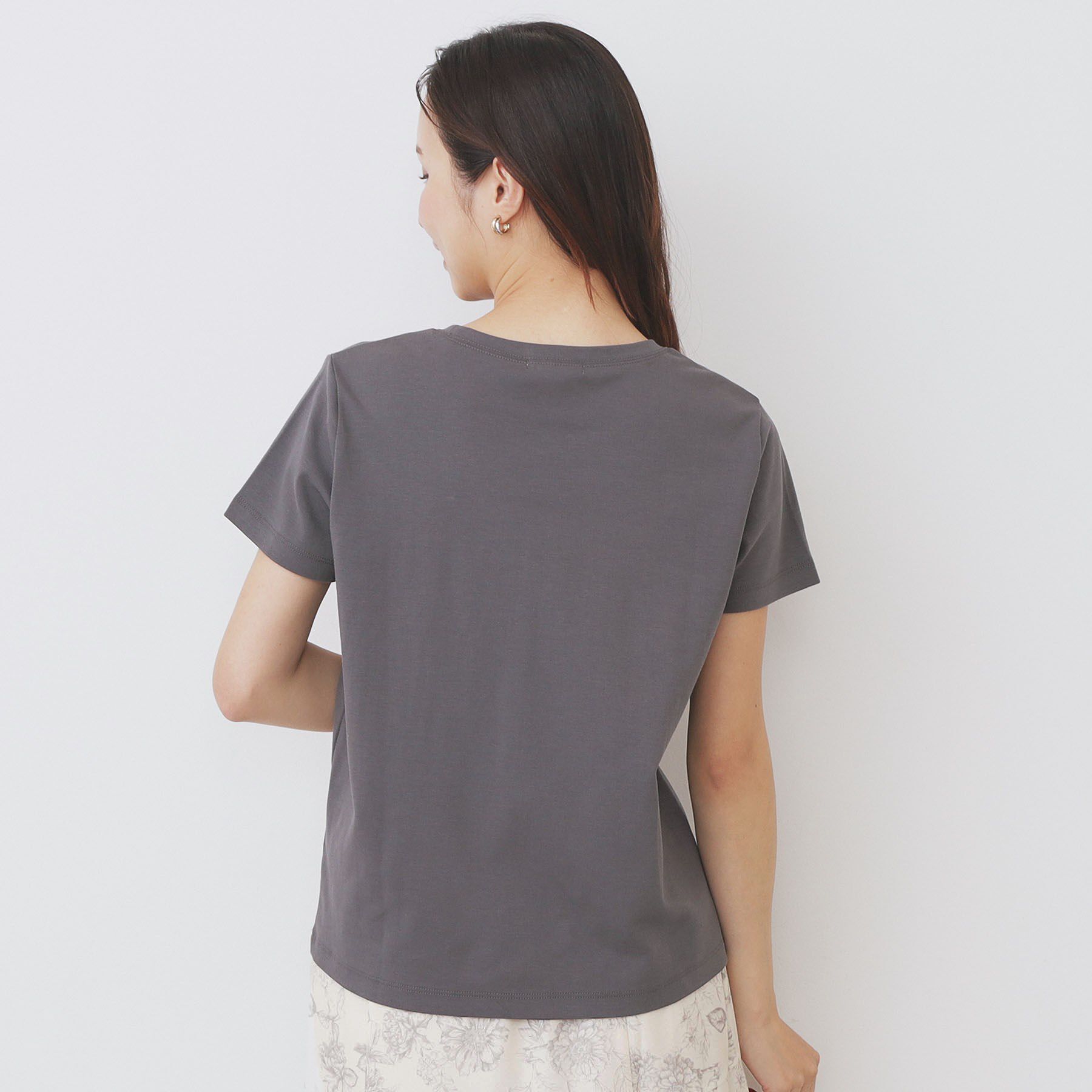 index「《S-LLサイズ》フロッキーロゴTシャツ【接触冷感／UVケア／洗濯機洗い可】」|Tシャツ・カットソー|