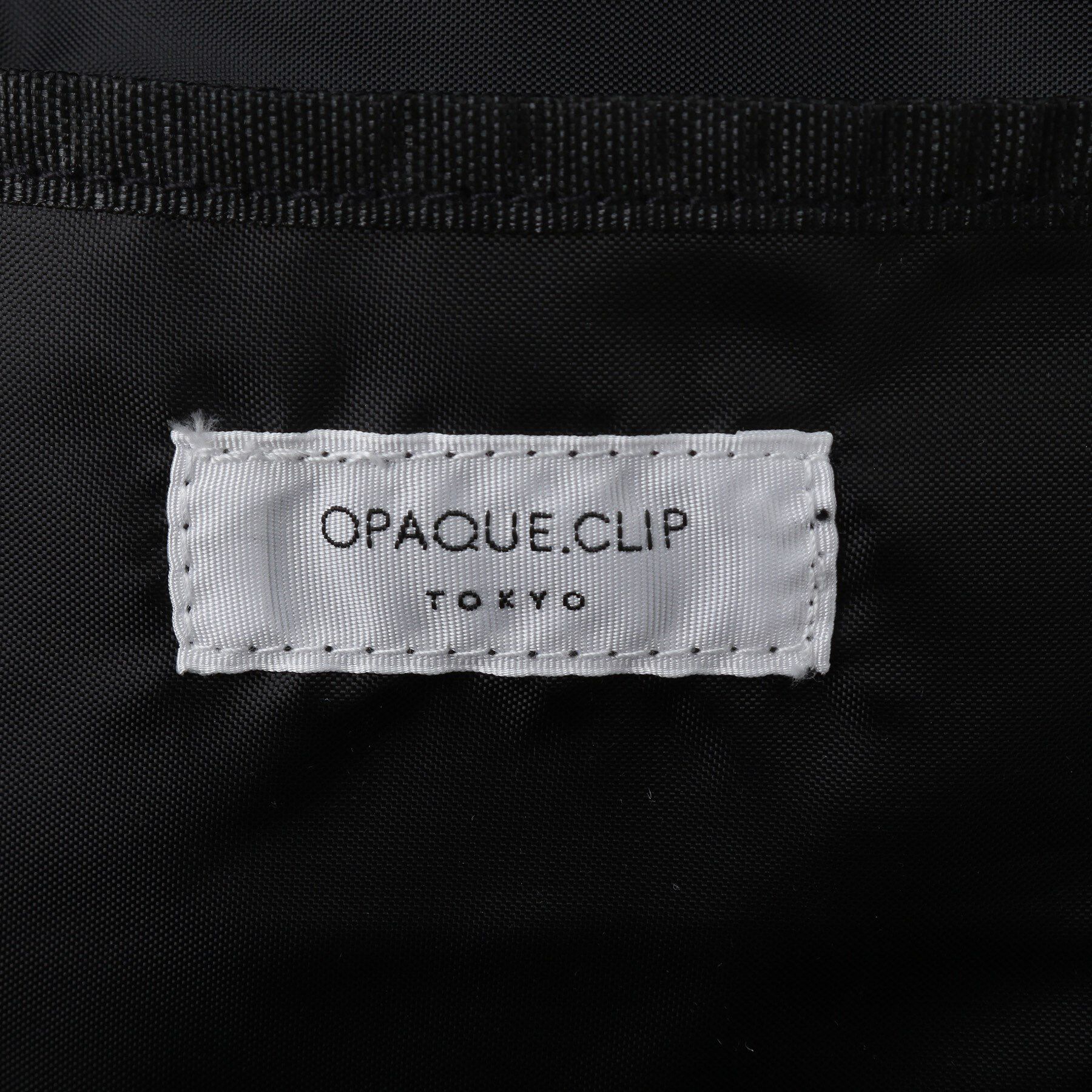 OPAQUE.CLIP「【撥水加工／多ポケット／A4サイズ対応】マルチファンクションツイルリュックサック」|リュック|