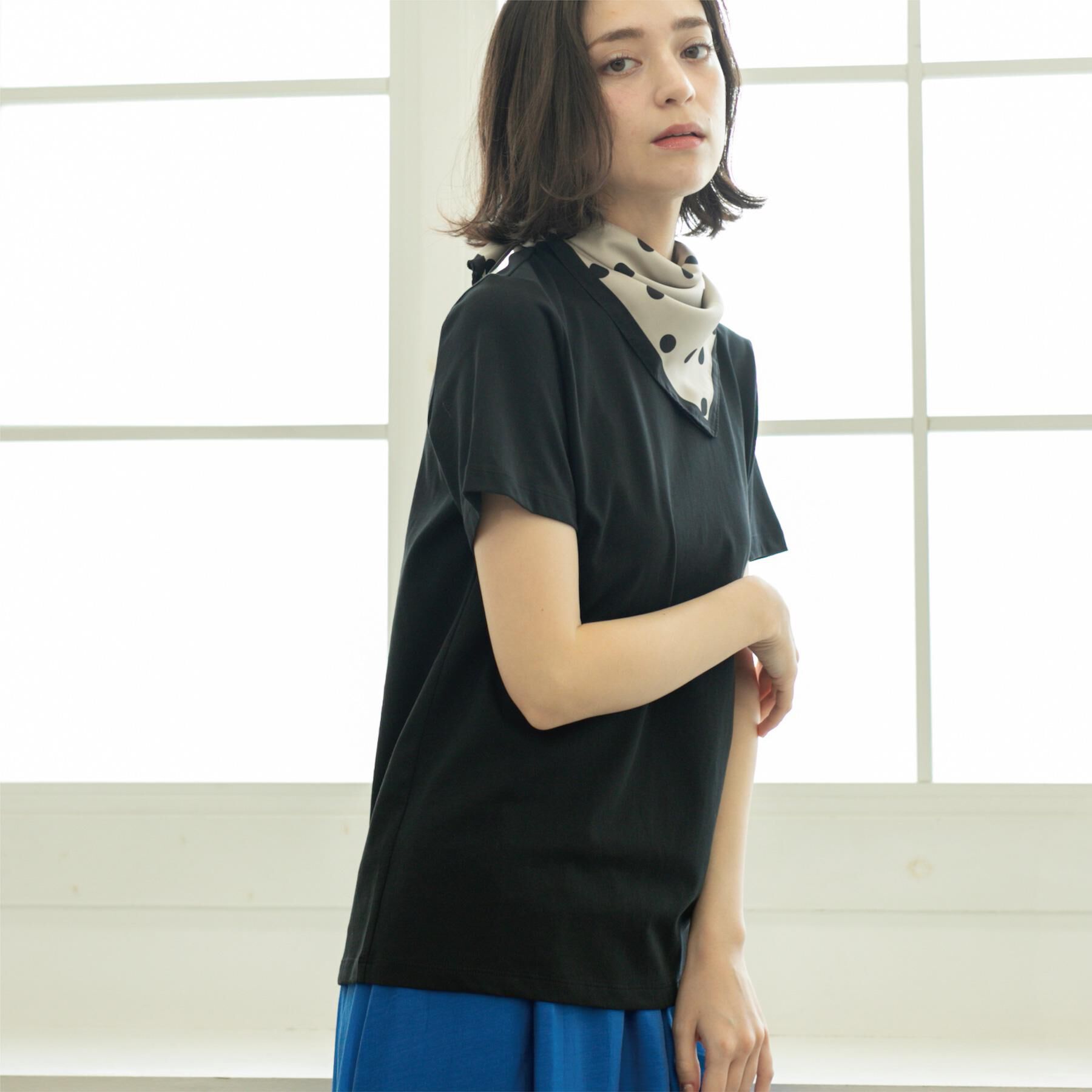 OPAQUE.CLIP「《5色展開》ベーシックTシャツ【洗濯機洗い可／UV／接触冷感】」|Tシャツ・カットソー|