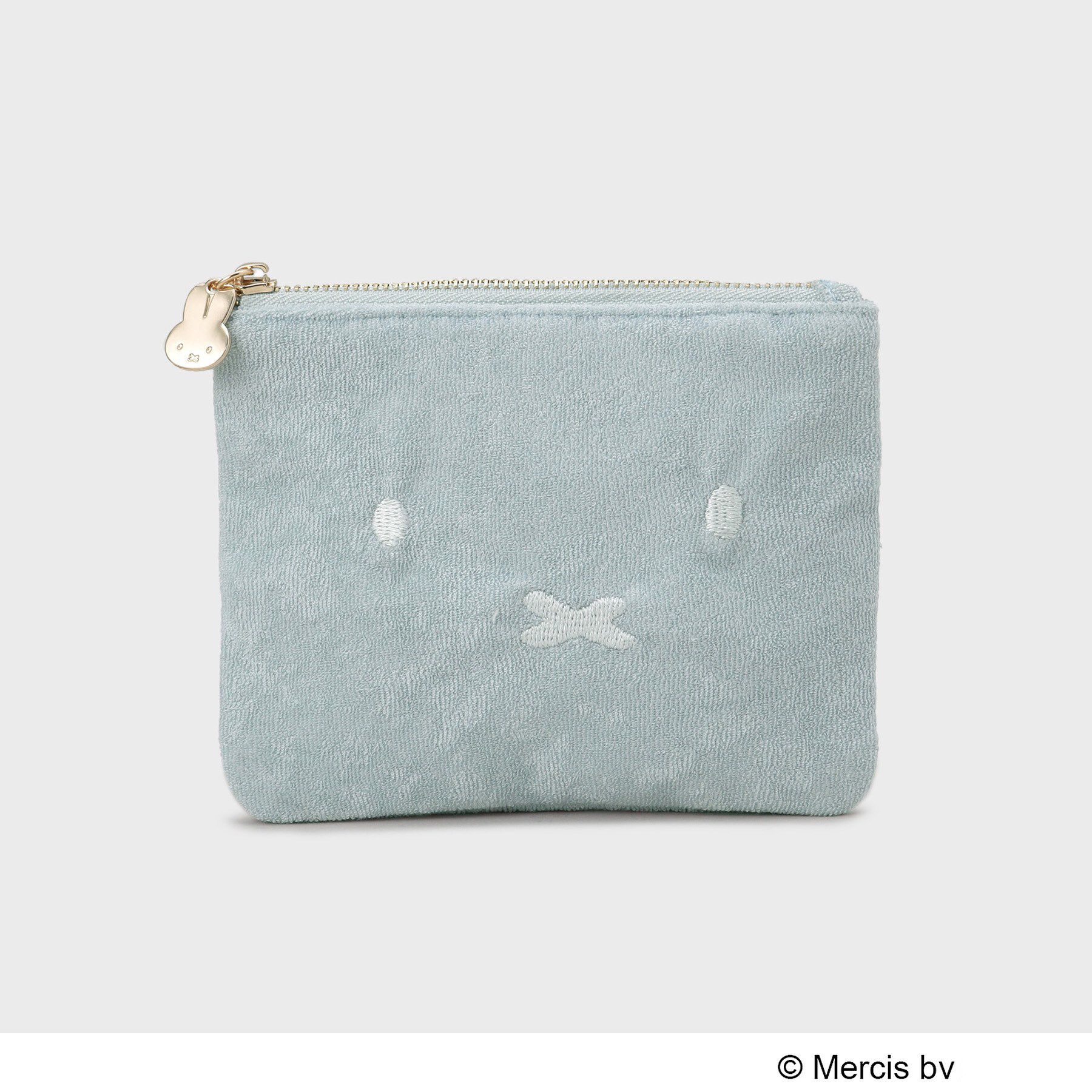 OPAQUE.CLIP「◆【miffy】パイルティッシュポーチ」|ポーチ|サックスブルー(09