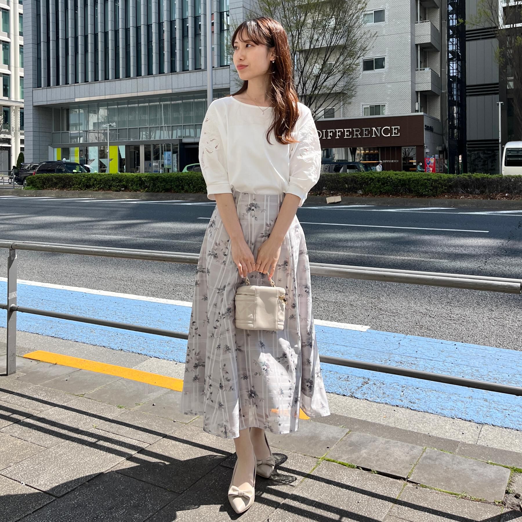 Couture broach「【接触冷感・UVカット】エンブロドルマントップス」|Tシャツ・カットソー|