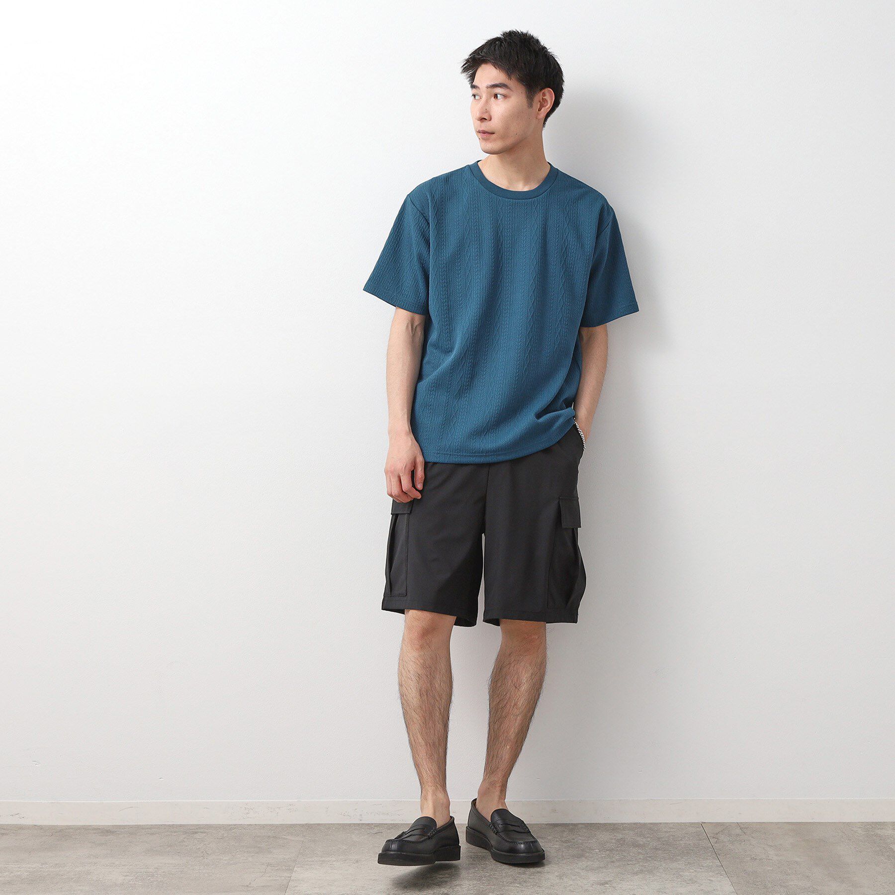 THE SHOP TK「ライトフクレジャカード 半袖Tシャツ 洗濯機OK」|Tシャツ・カットソー|