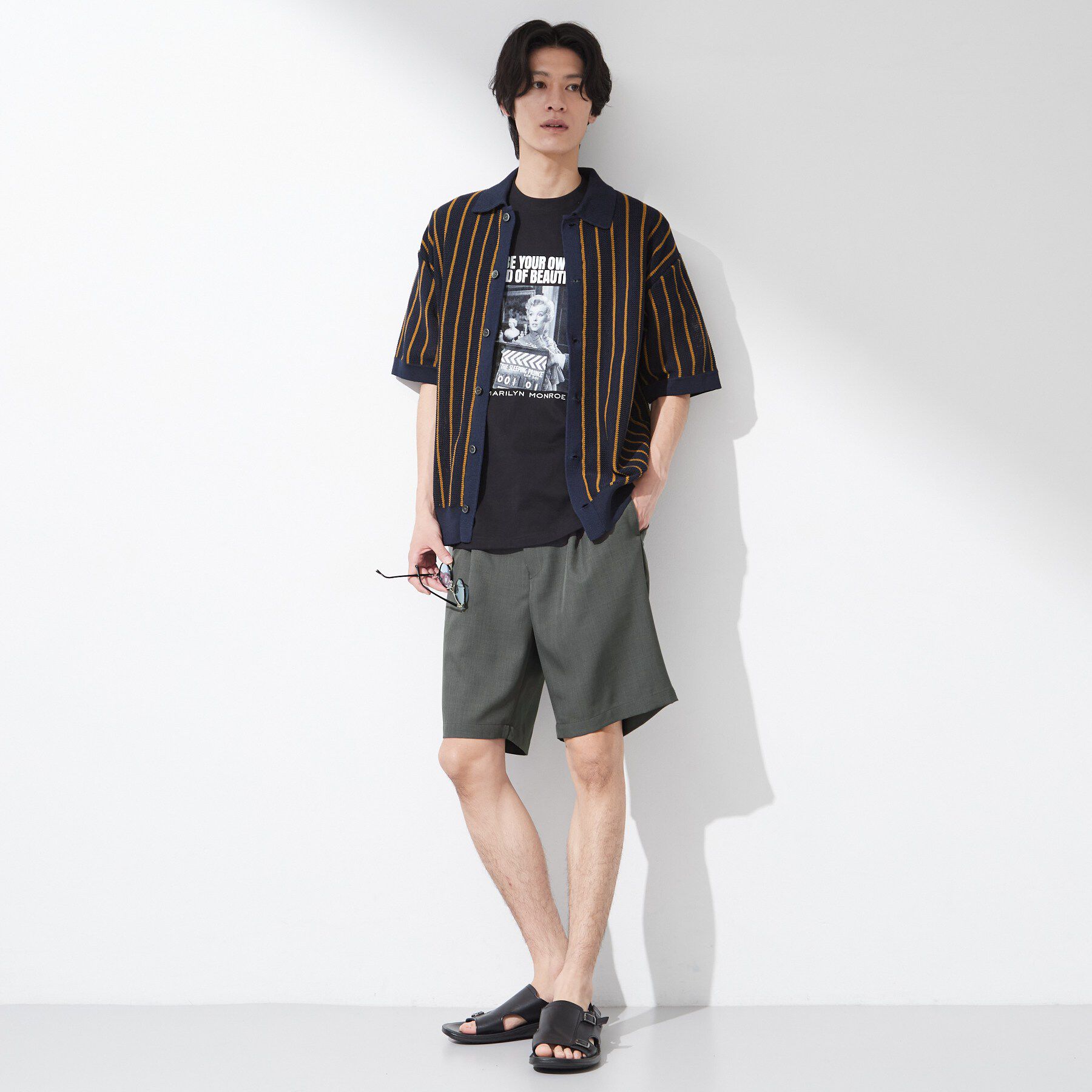 THE SHOP TK「【ベルト要らず／マシンウォッシャブル】ワイドショートイージーパンツ」|その他|