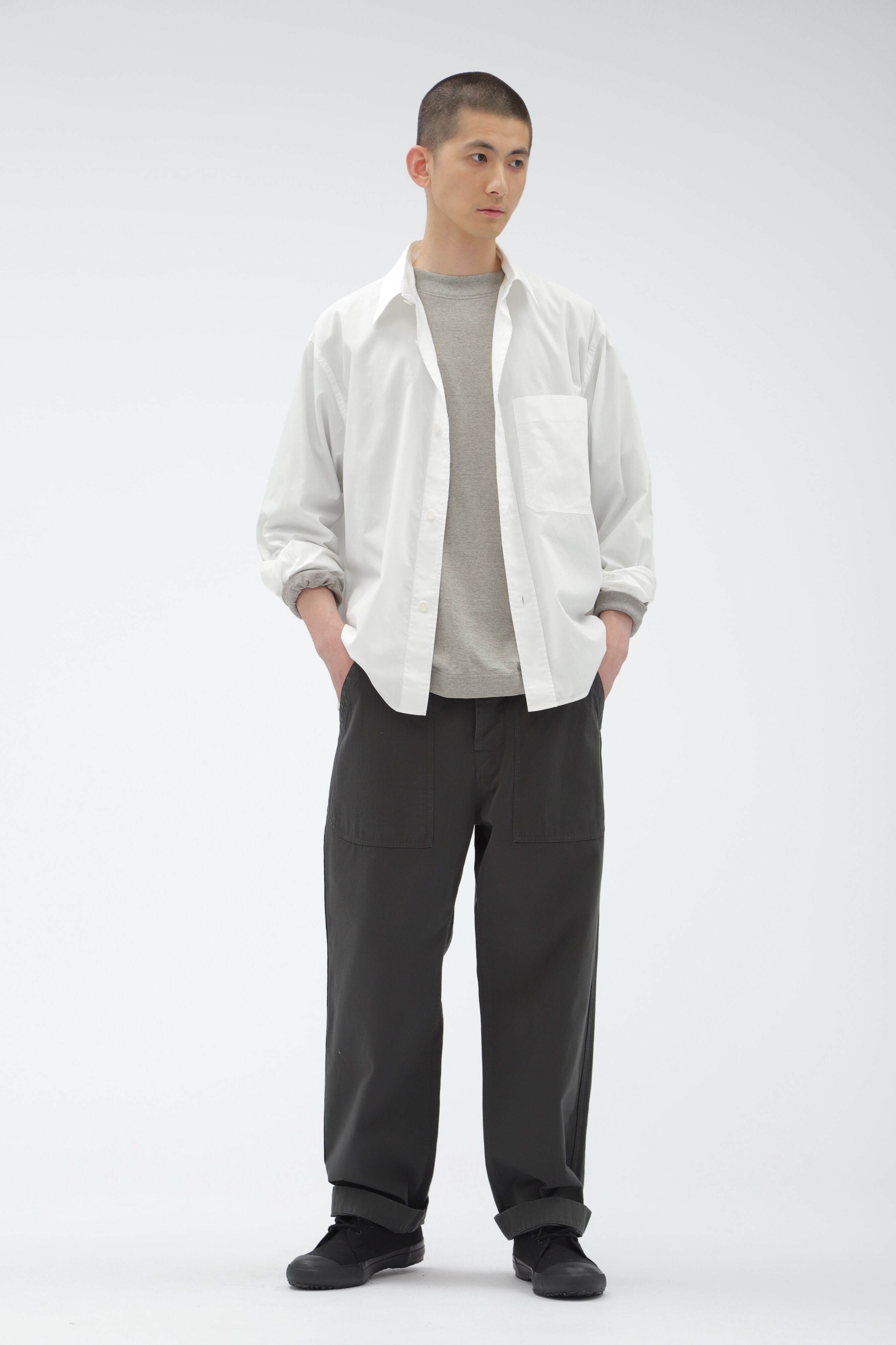 MHL.「UPCYCLING COTTON JERSEY」|Tシャツ・カットソー|