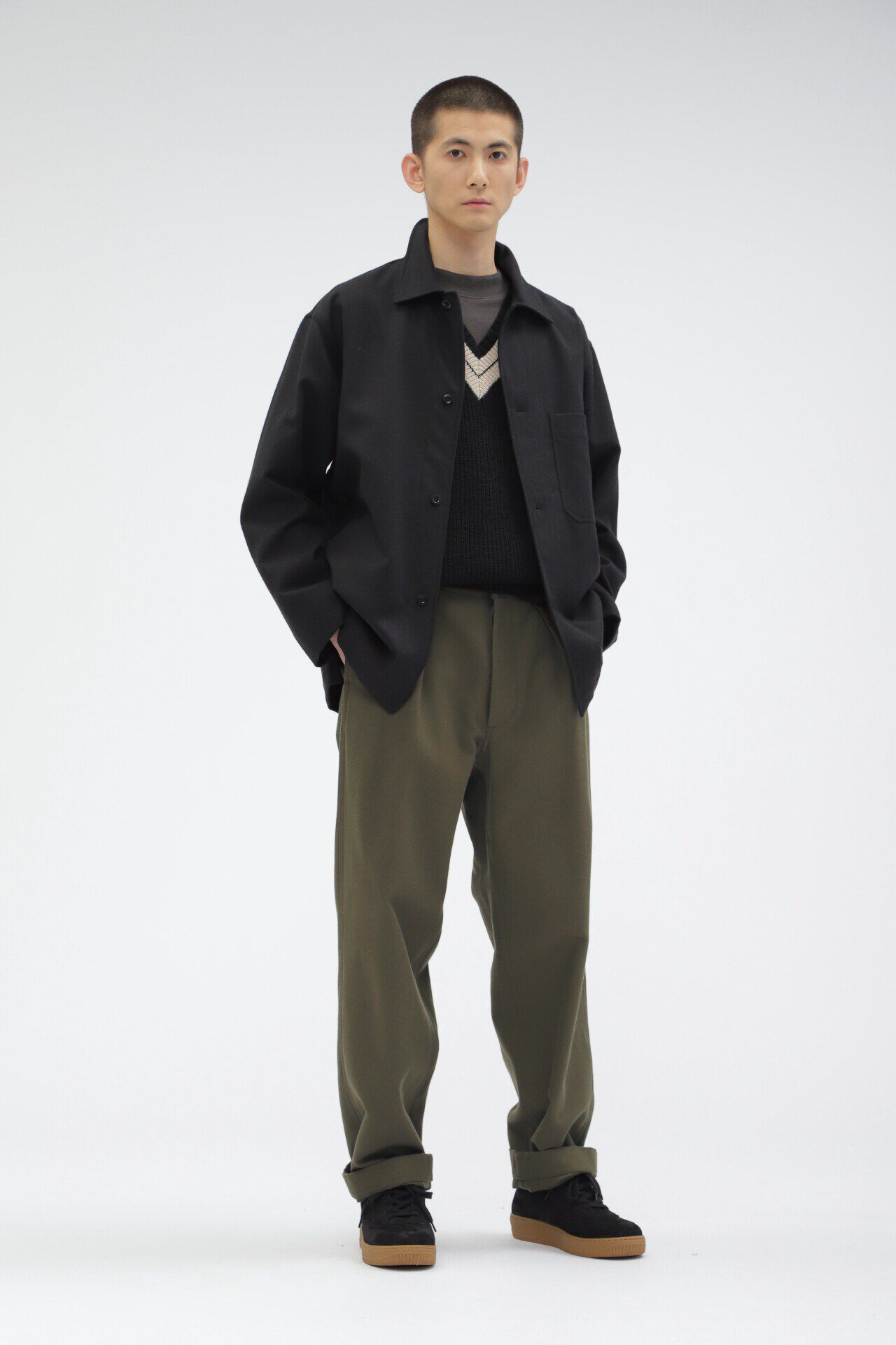 MHL.「UPCYCLING COTTON JERSEY」|Tシャツ・カットソー|